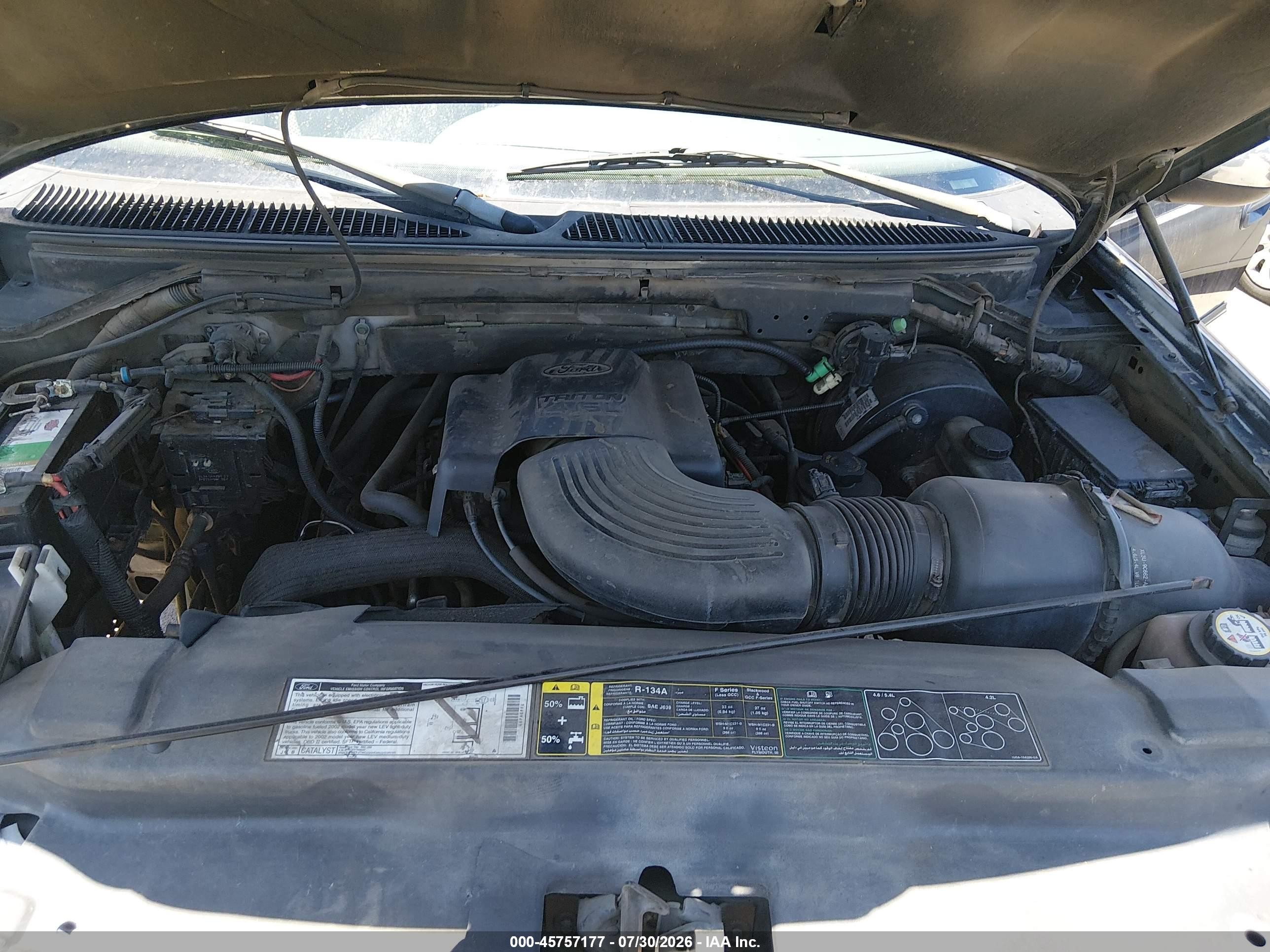 2002 Ford F-150 Lariat/xl/xlt Dark Blue vin: 2FTRX17W32CA28910