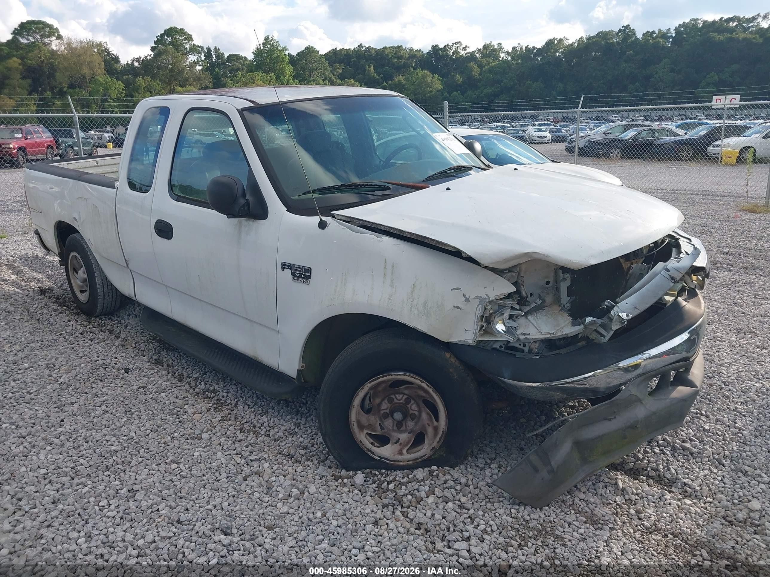 2004 Ford F-150 Heritage Xl/xlt White vin: 2FTRX17W34CA77026