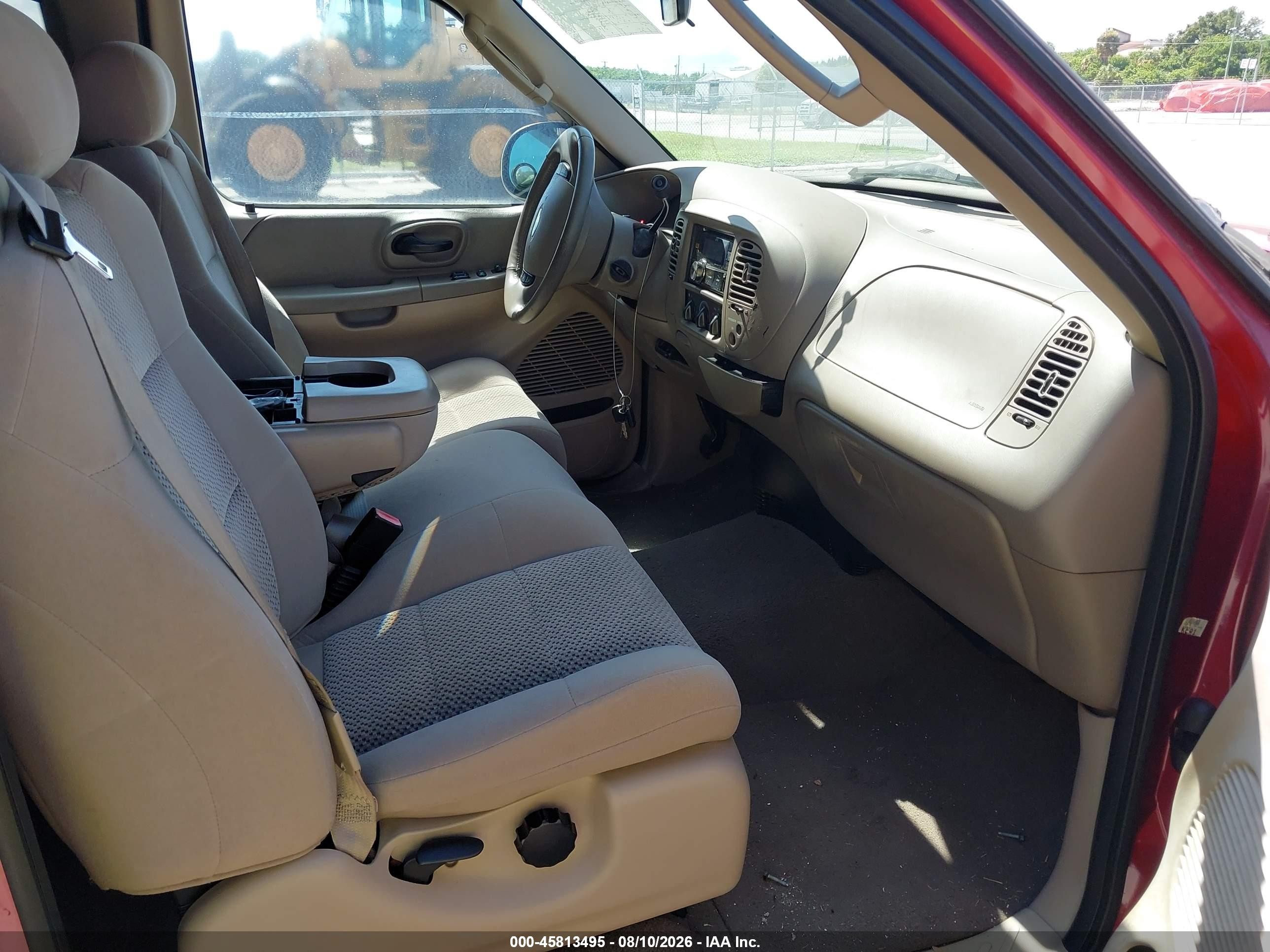2004 Ford F-150 Heritage Xl/xlt Red vin: 2FTRX17W44CA14355