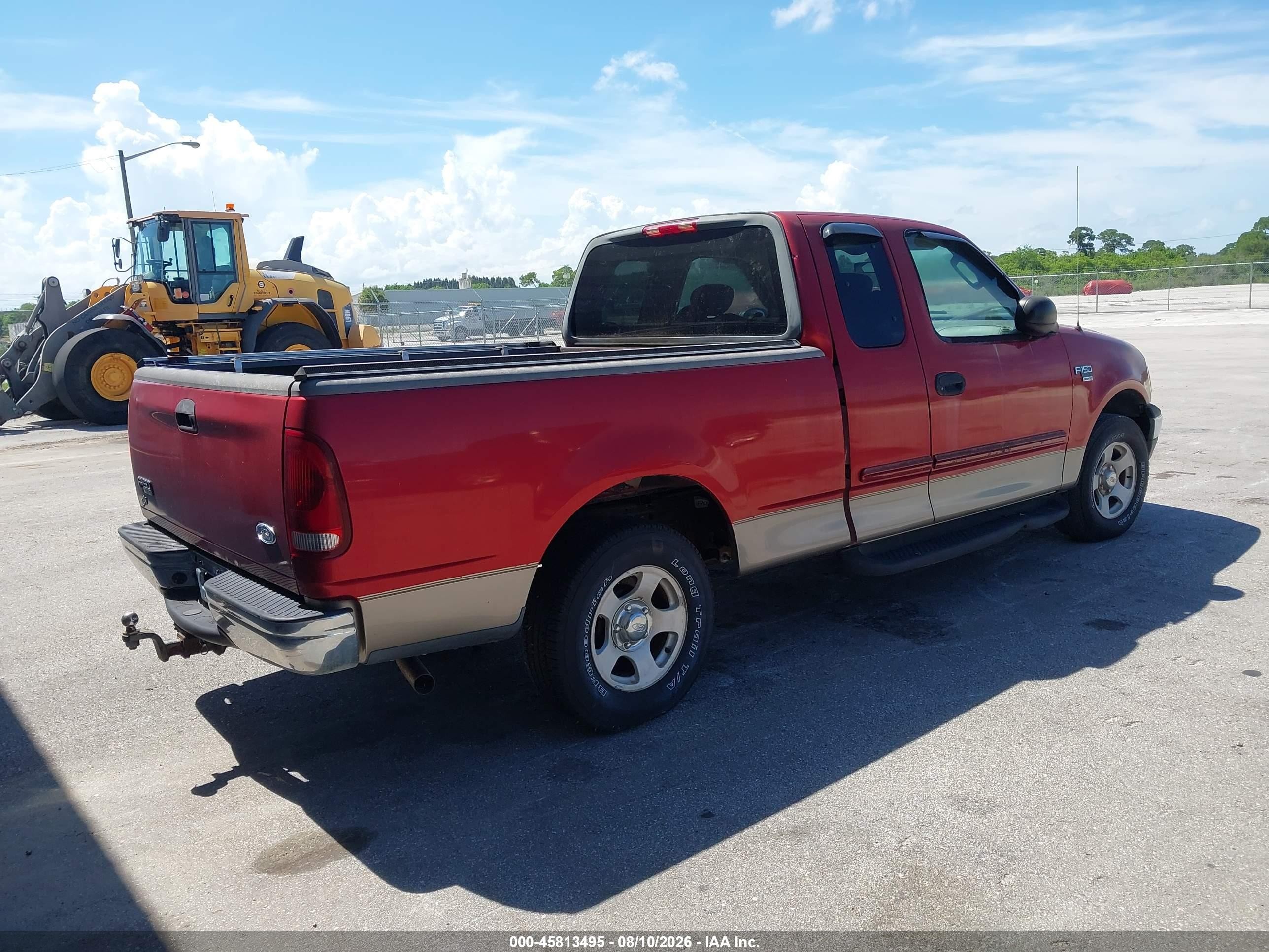 2004 Ford F-150 Heritage Xl/xlt Red vin: 2FTRX17W44CA14355