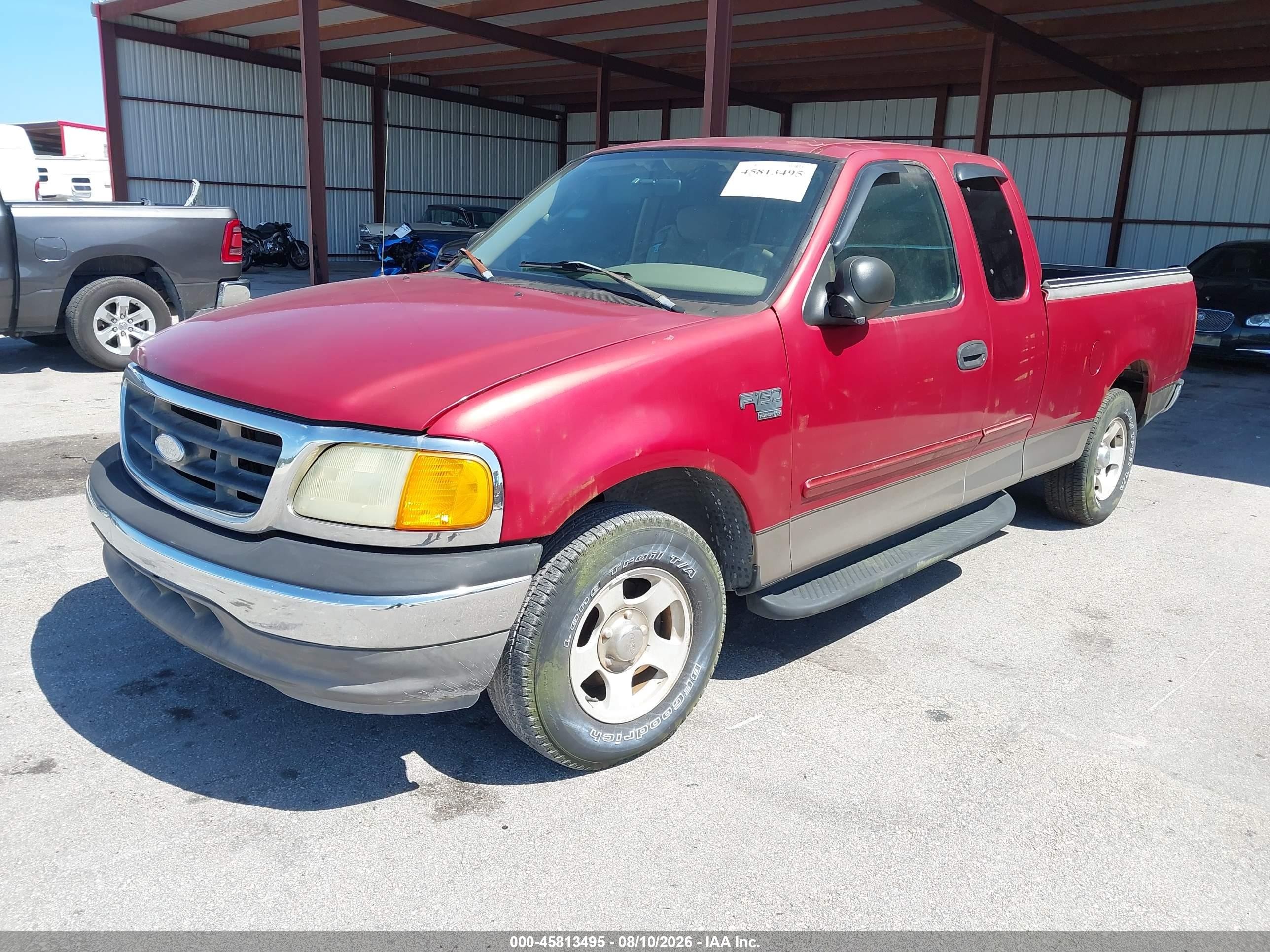2004 Ford F-150 Heritage Xl/xlt Red vin: 2FTRX17W44CA14355
