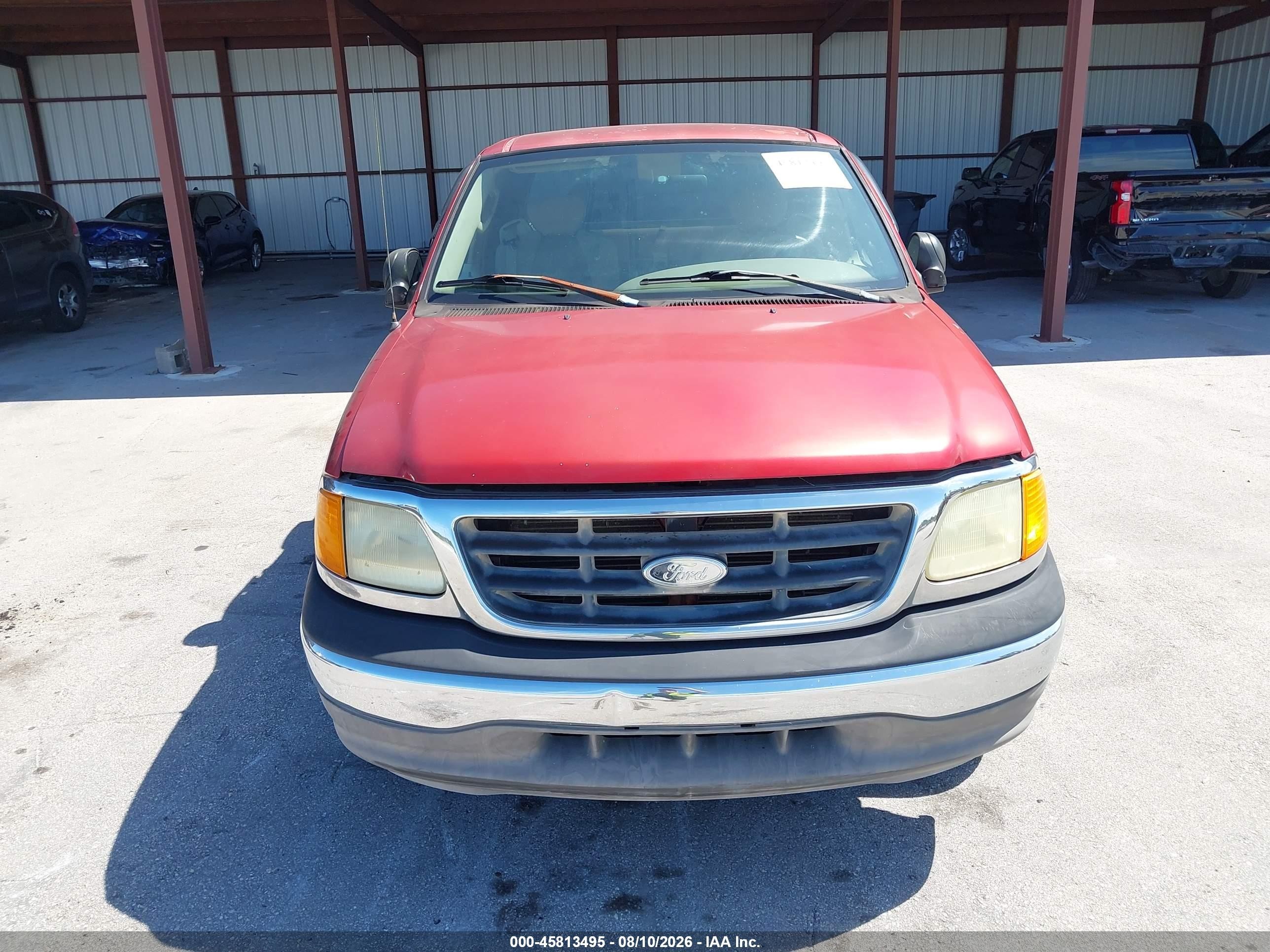 2004 Ford F-150 Heritage Xl/xlt Red vin: 2FTRX17W44CA14355