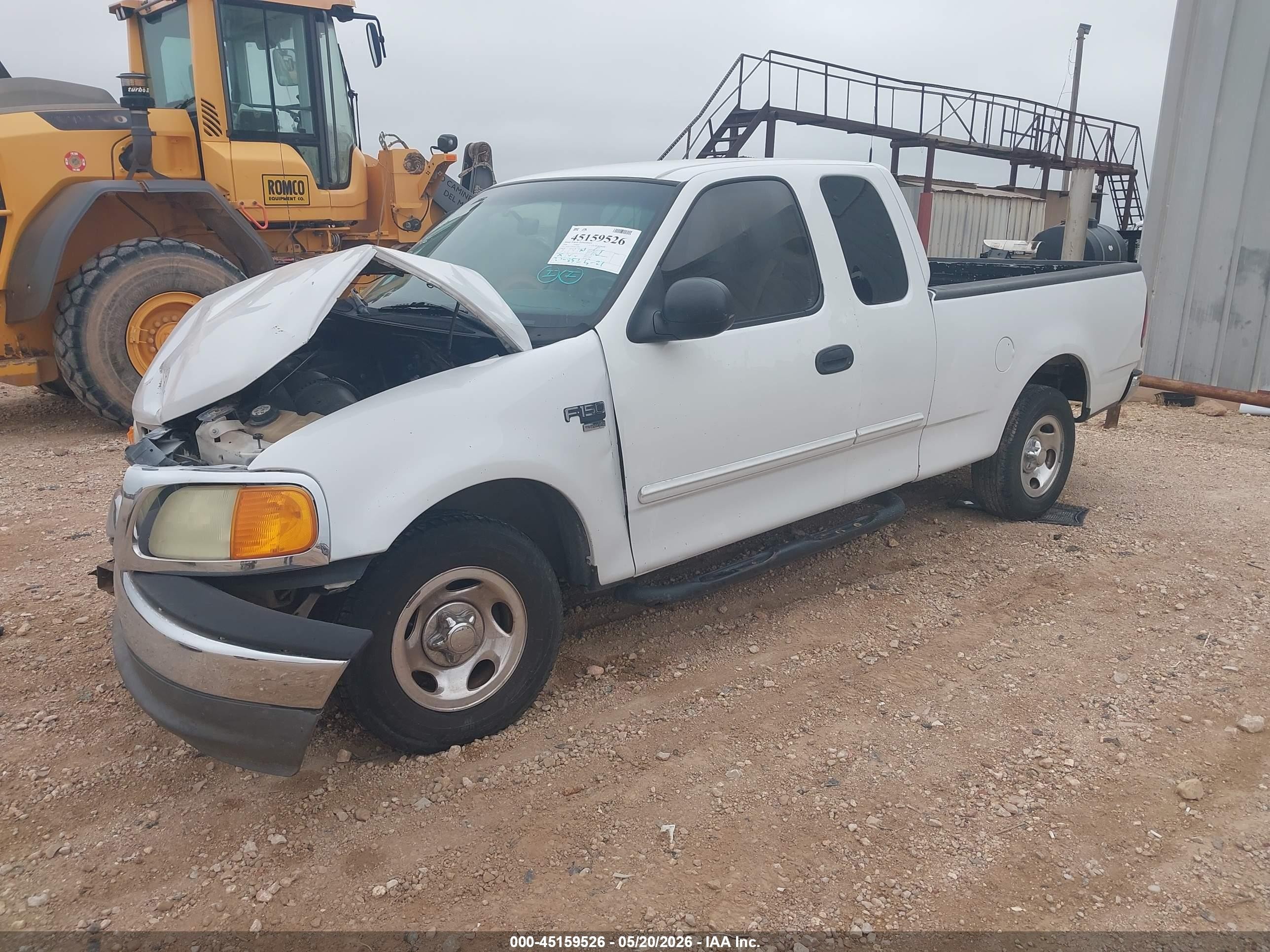 2004 Ford F-150 Heritage Xl/xlt White vin: 2FTRX17W74CA14947