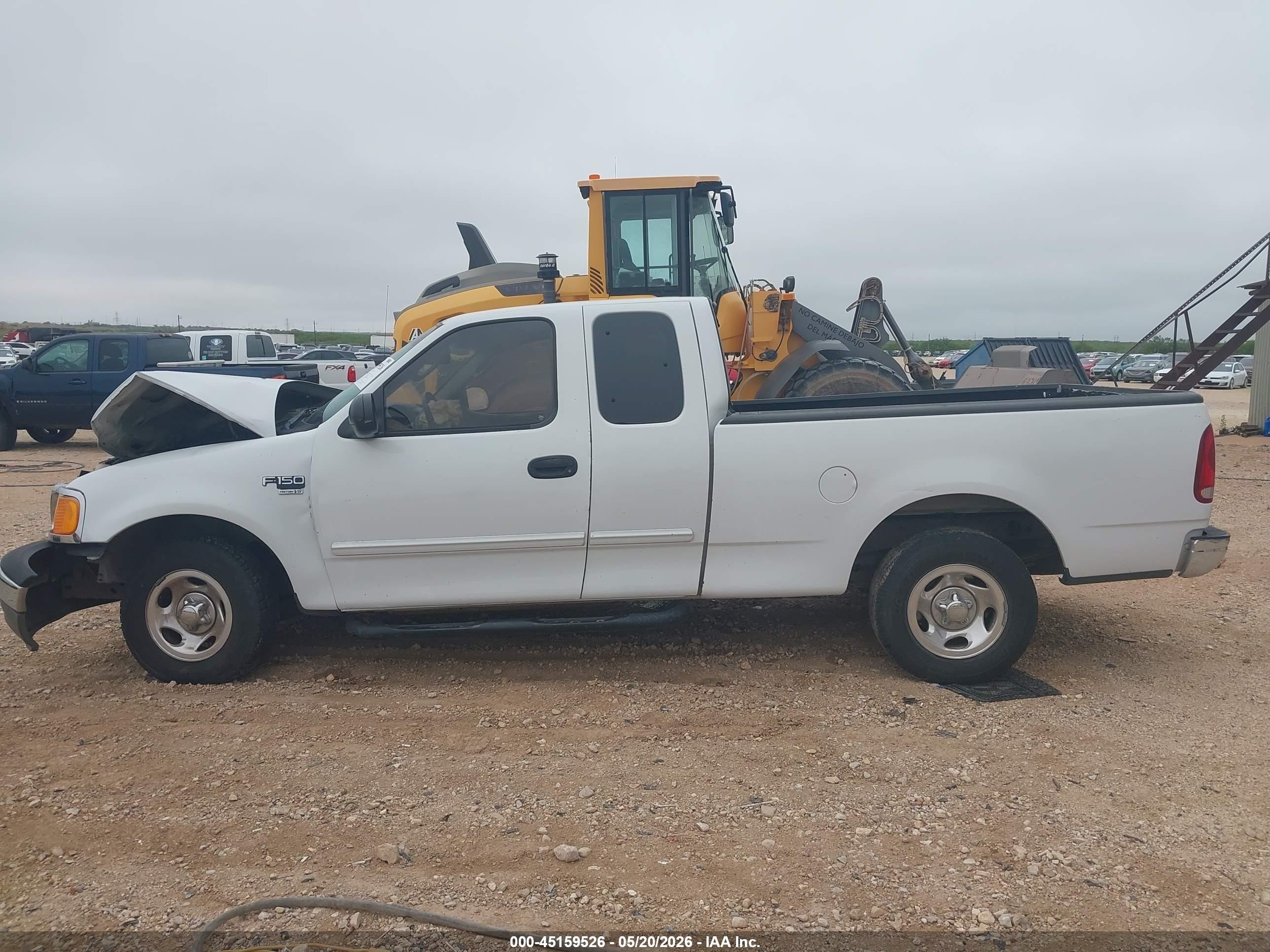 2004 Ford F-150 Heritage Xl/xlt White vin: 2FTRX17W74CA14947