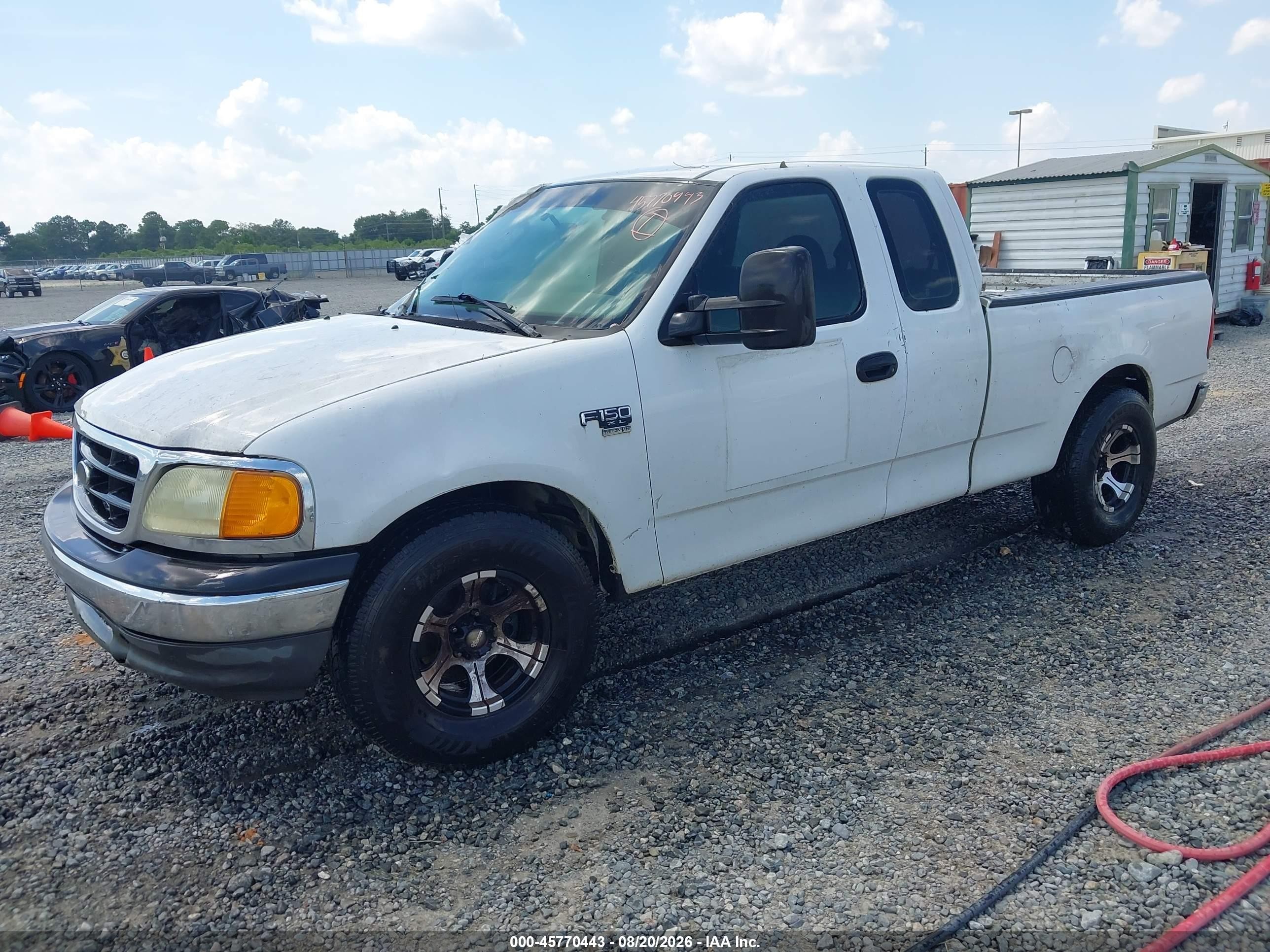 2004 Ford F-150 Heritage Xl/xlt White vin: 2FTRX17W74CA73478