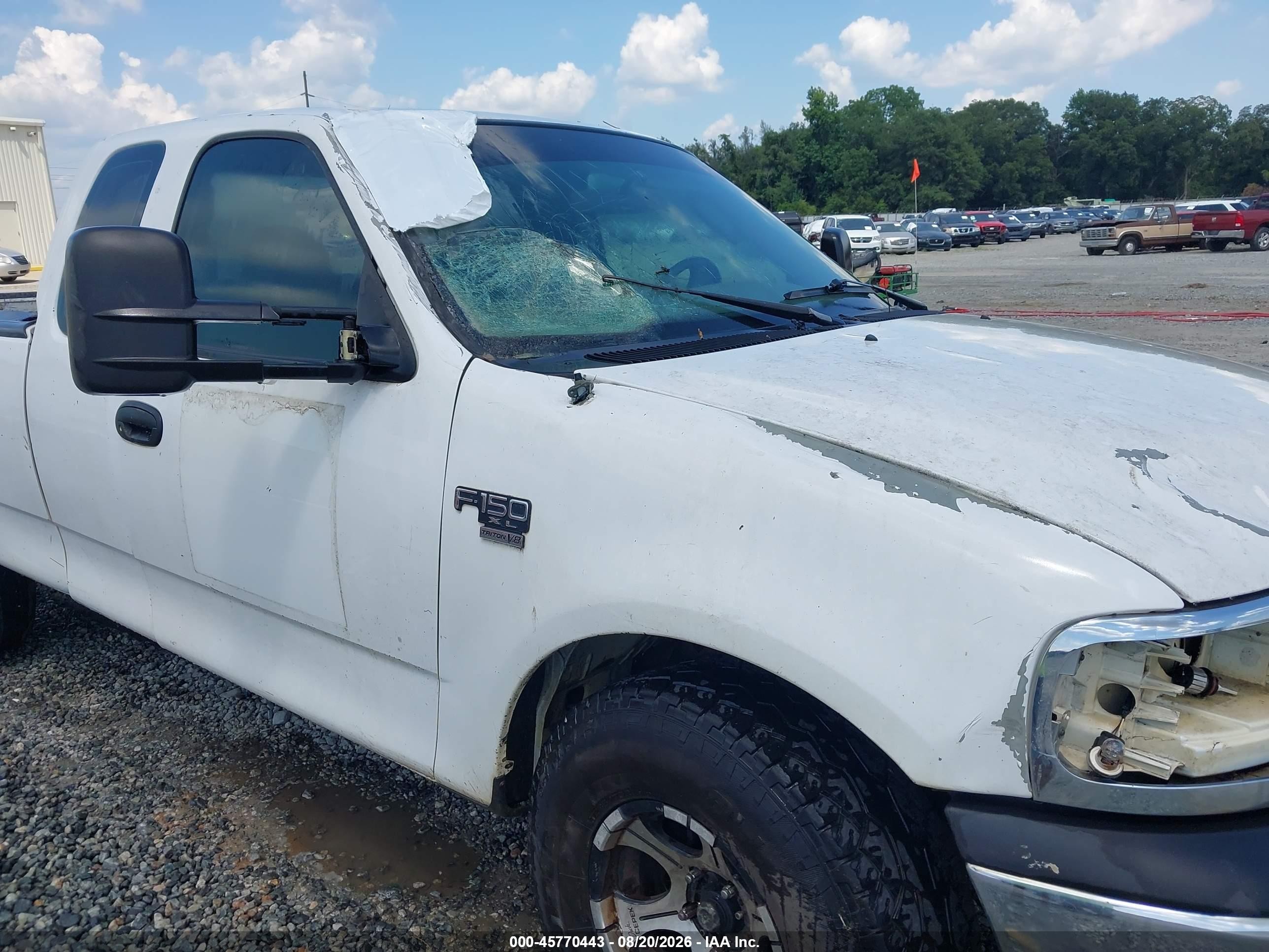 2004 Ford F-150 Heritage Xl/xlt White vin: 2FTRX17W74CA73478