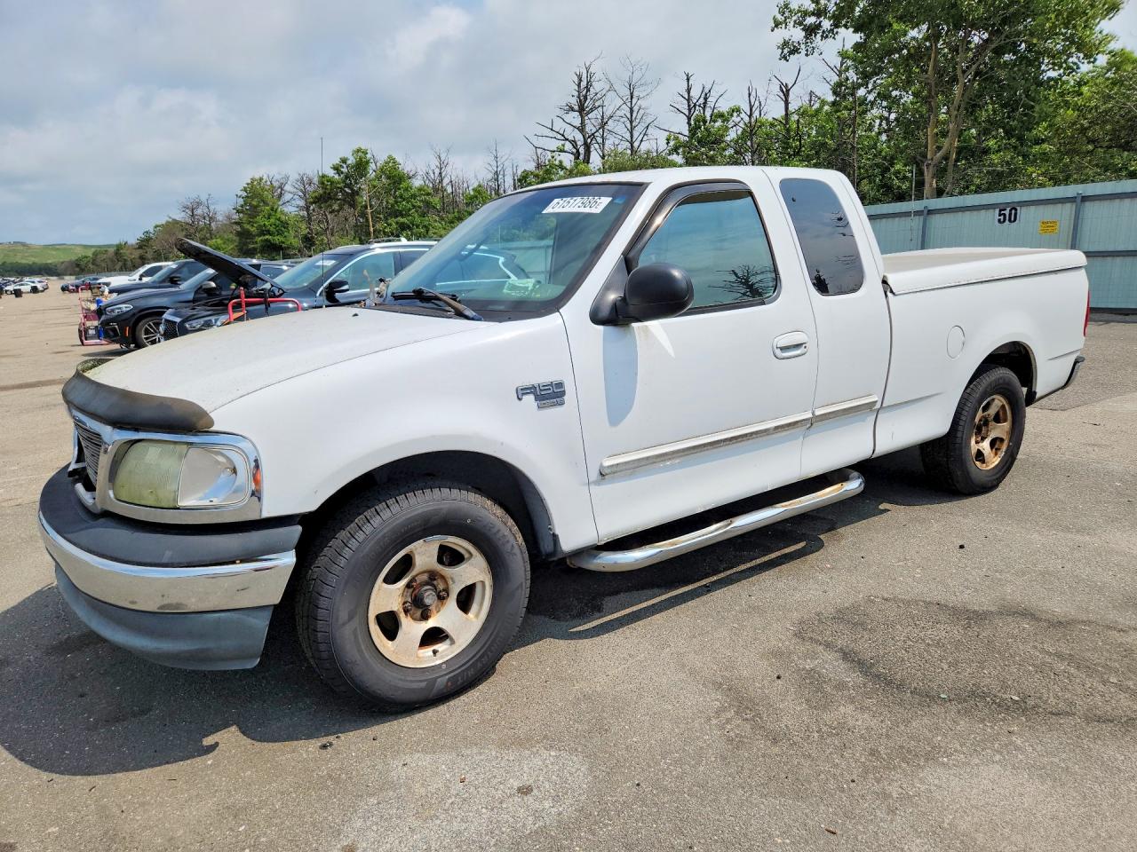 2003 Ford F150 White vin: 2FTRX17W83CB11167