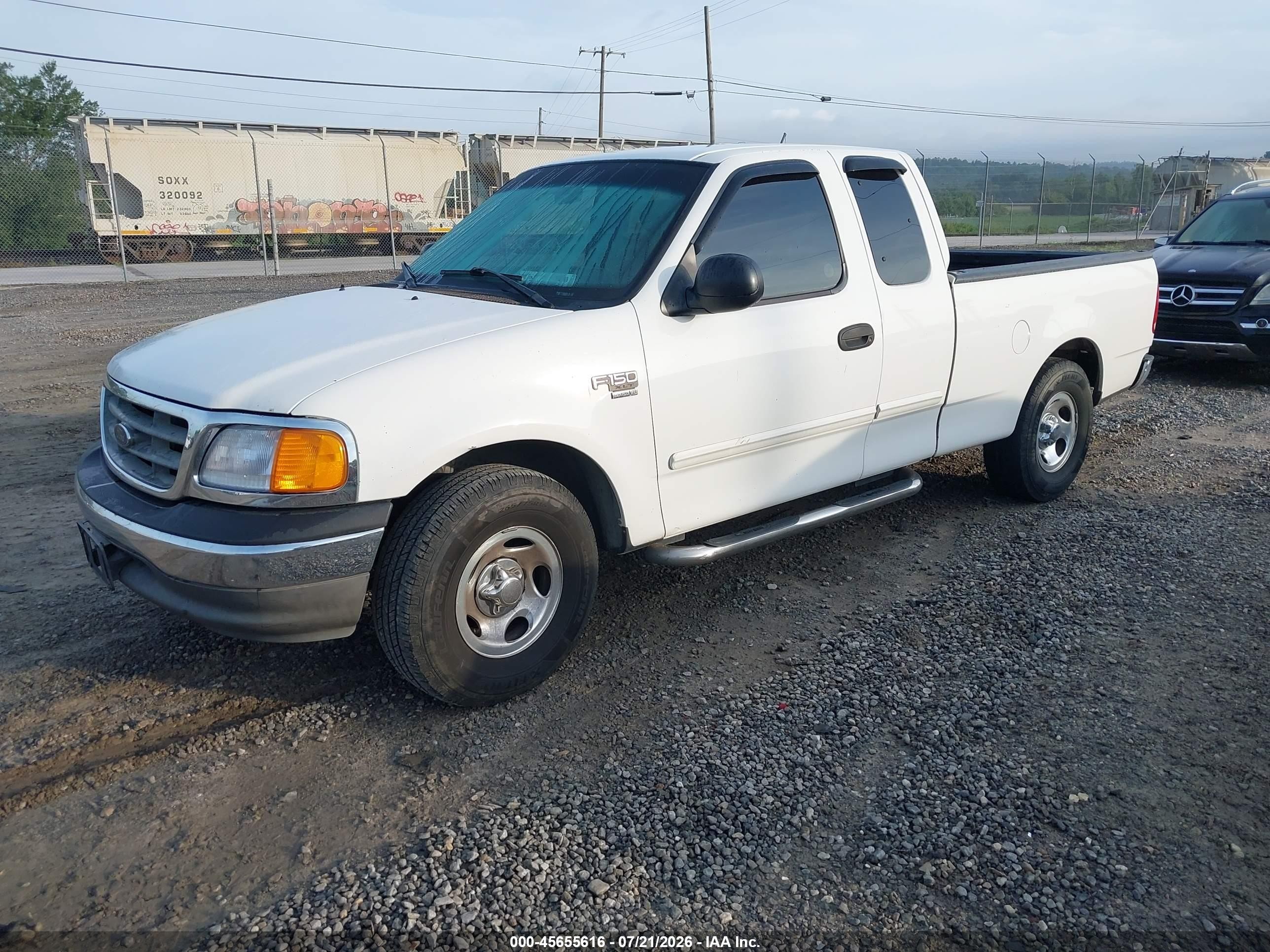 2004 Ford F-150 Heritage Xl/xlt White vin: 2FTRX17W84CA51361