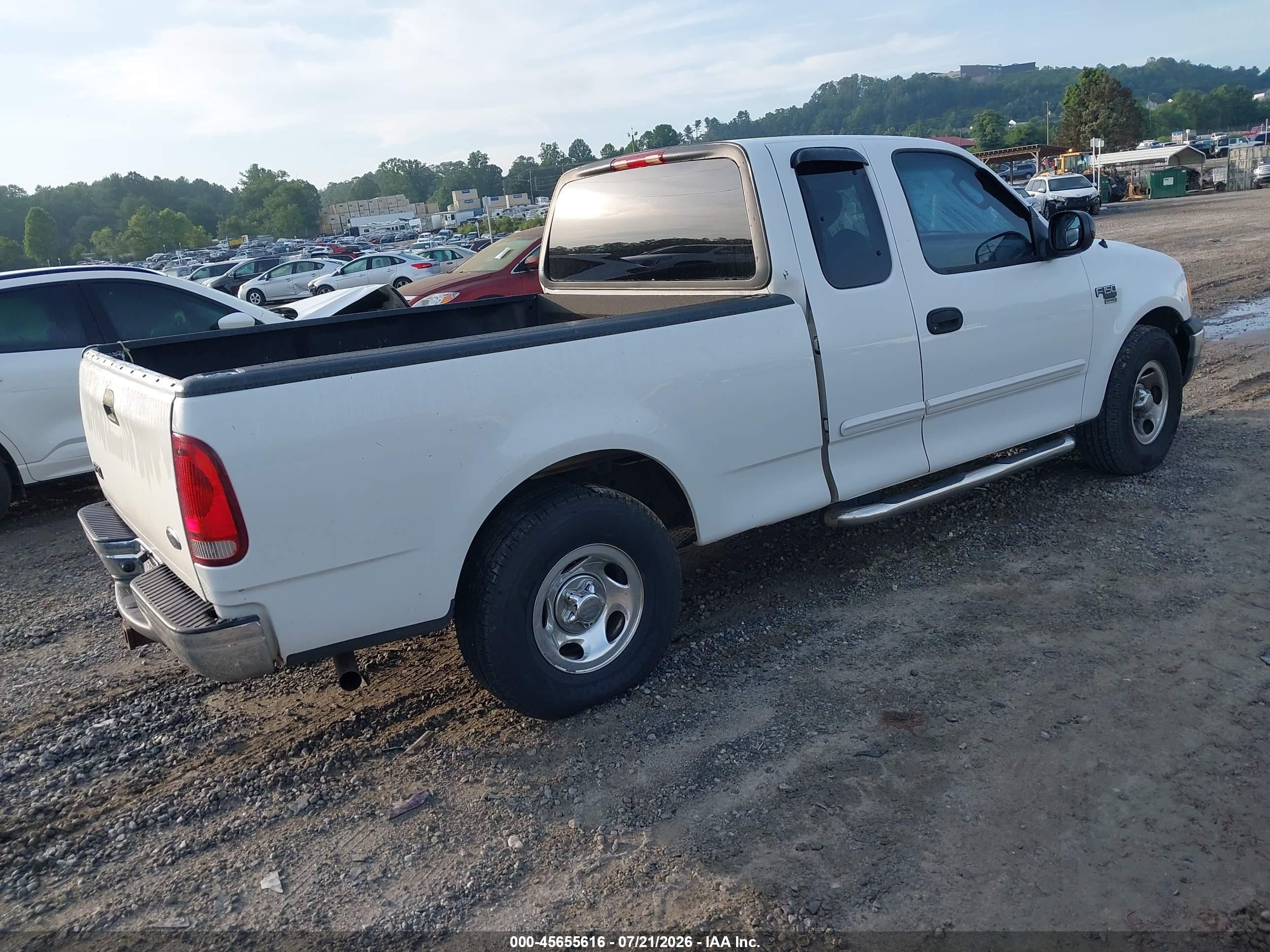 2004 Ford F-150 Heritage Xl/xlt White vin: 2FTRX17W84CA51361