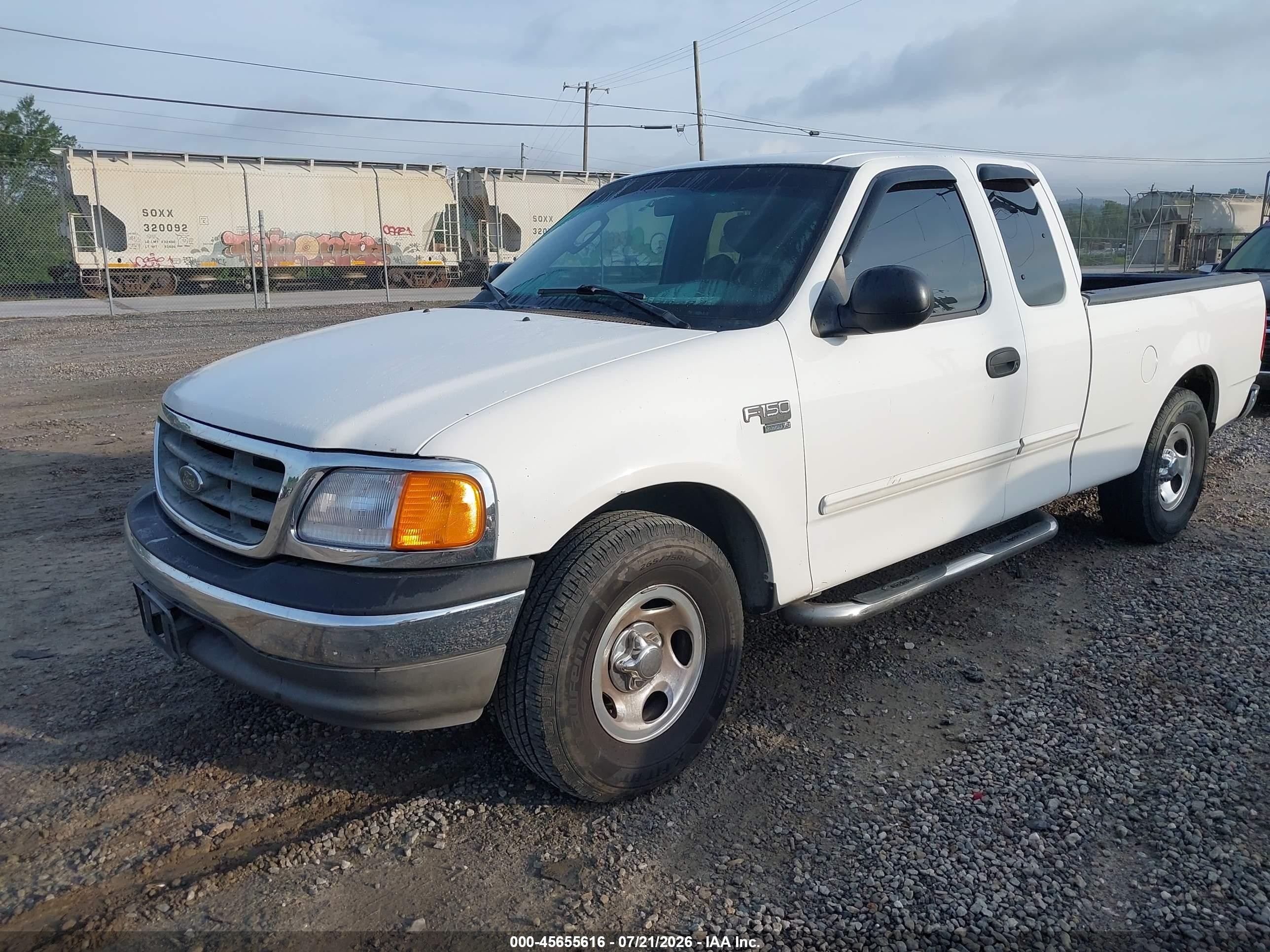 2004 Ford F-150 Heritage Xl/xlt White vin: 2FTRX17W84CA51361