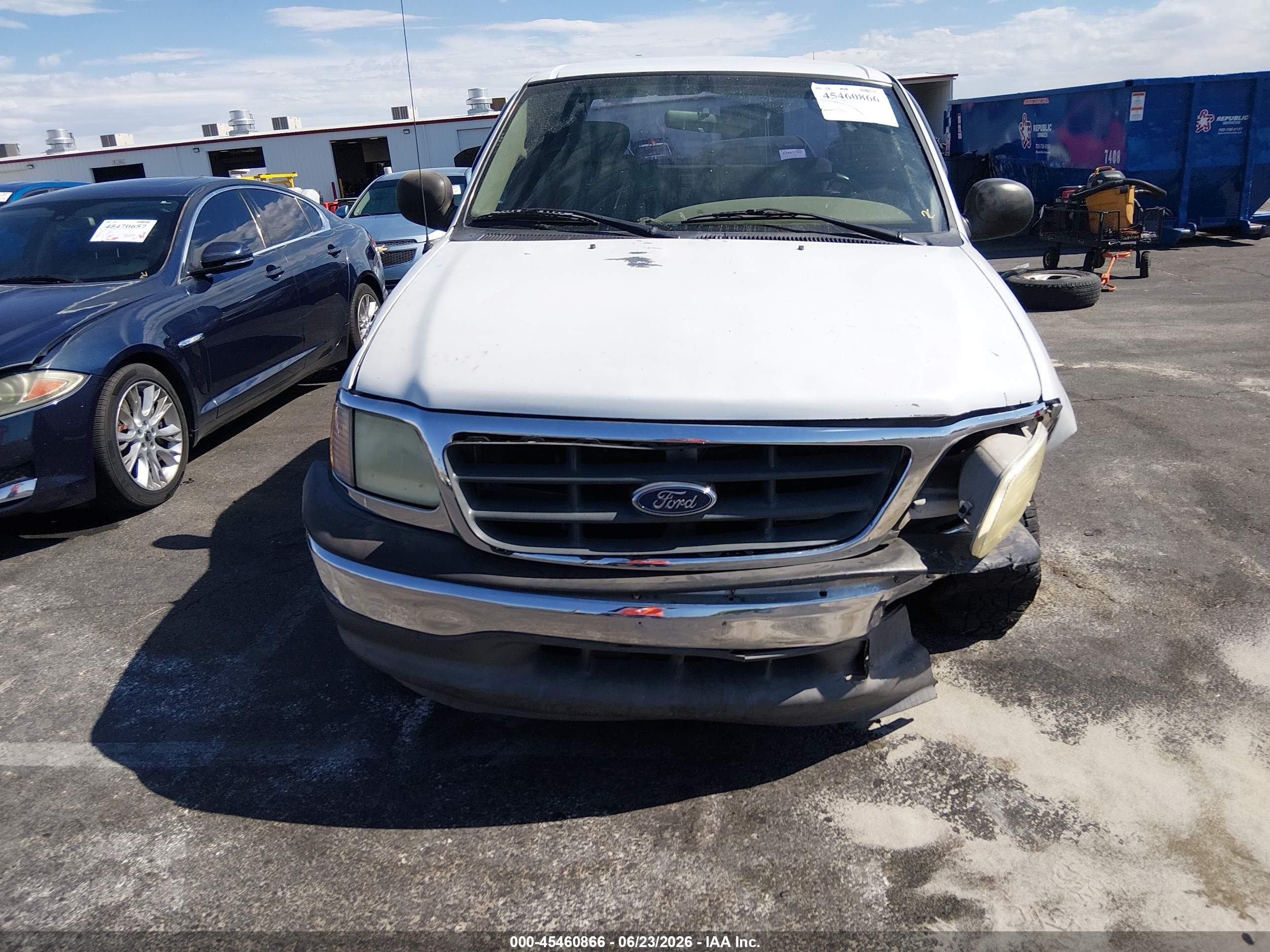 2003 Ford F-150 Lariat/xl/xlt White vin: 2FTRX17W93CB12313