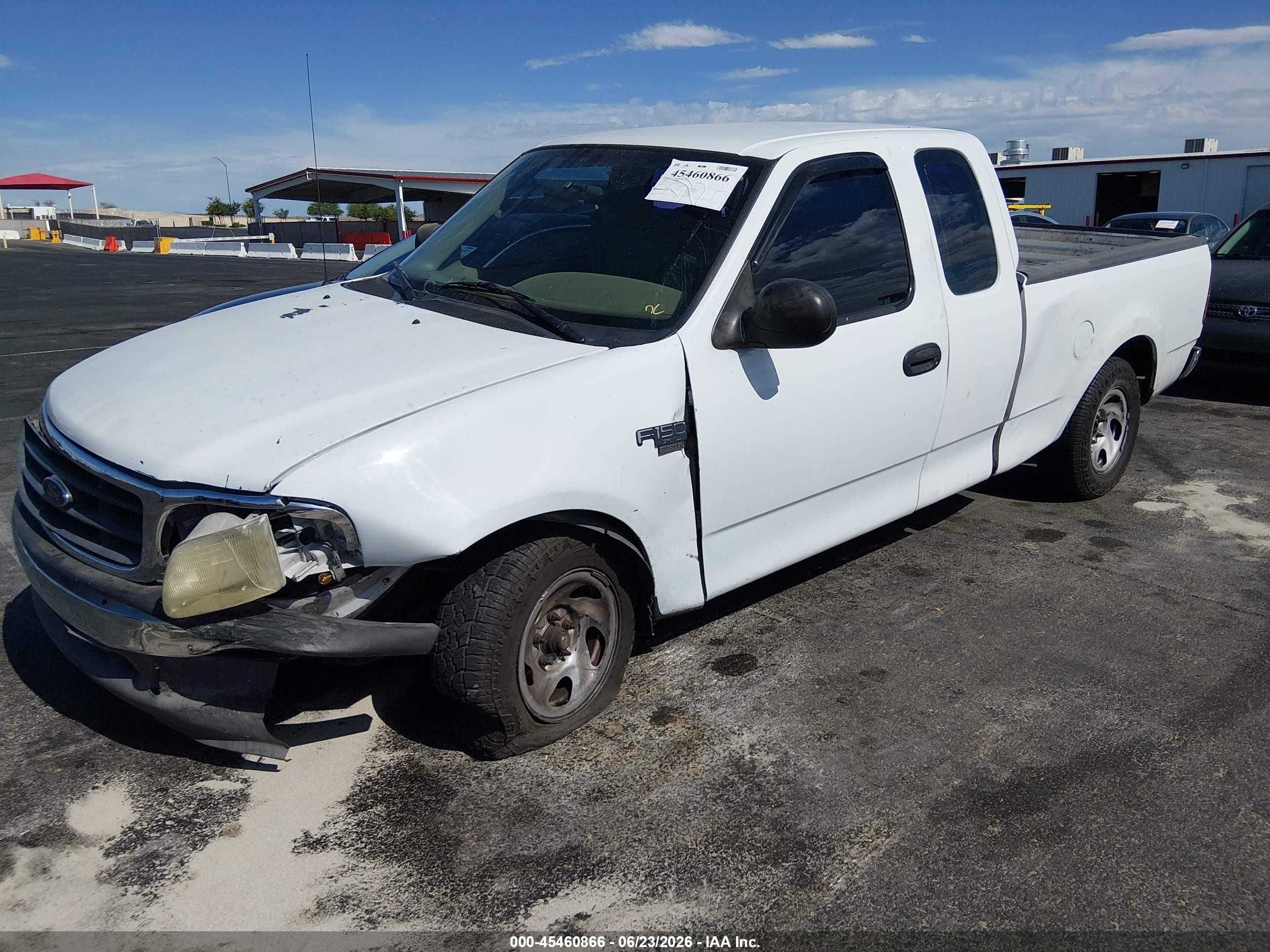 2003 Ford F-150 Lariat/xl/xlt White vin: 2FTRX17W93CB12313