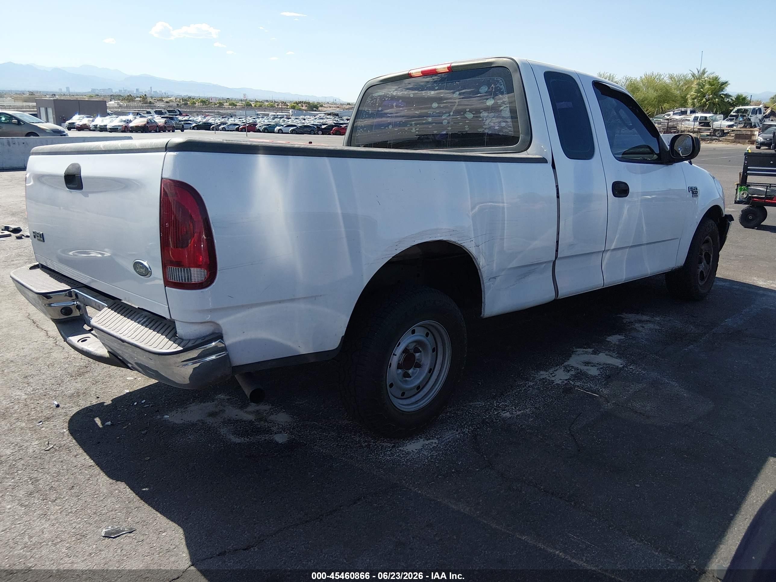 2003 Ford F-150 Lariat/xl/xlt White vin: 2FTRX17W93CB12313
