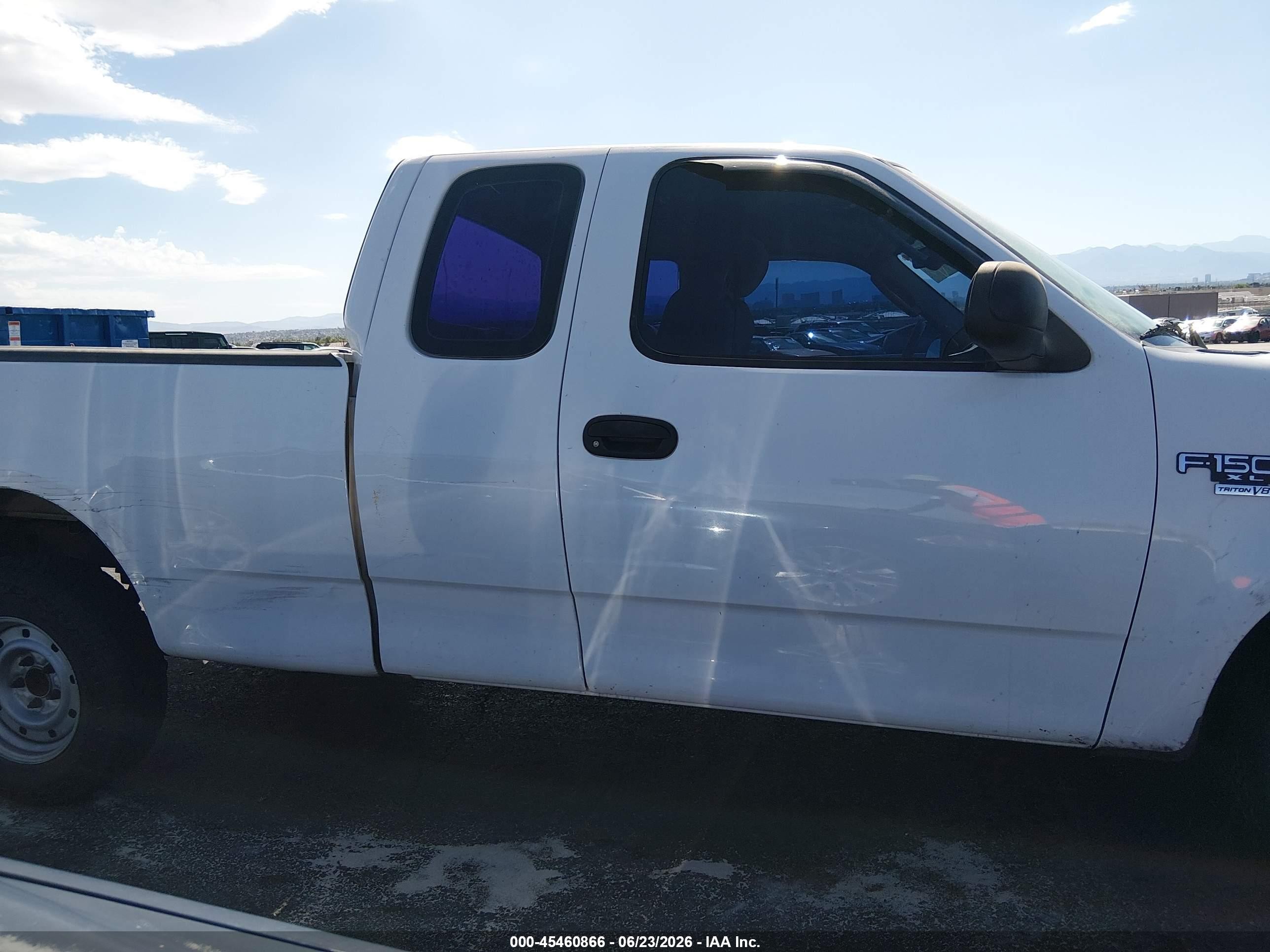 2003 Ford F-150 Lariat/xl/xlt White vin: 2FTRX17W93CB12313