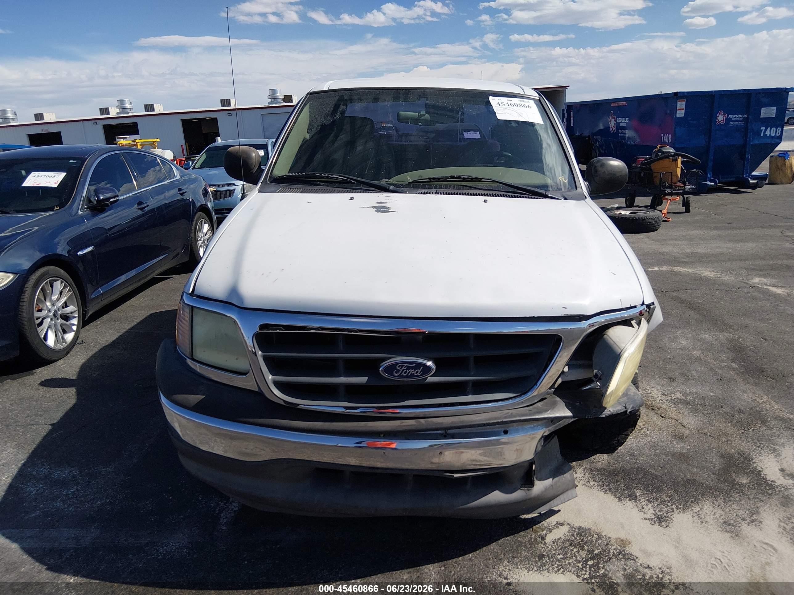 2003 Ford F-150 Lariat/xl/xlt White vin: 2FTRX17W93CB12313