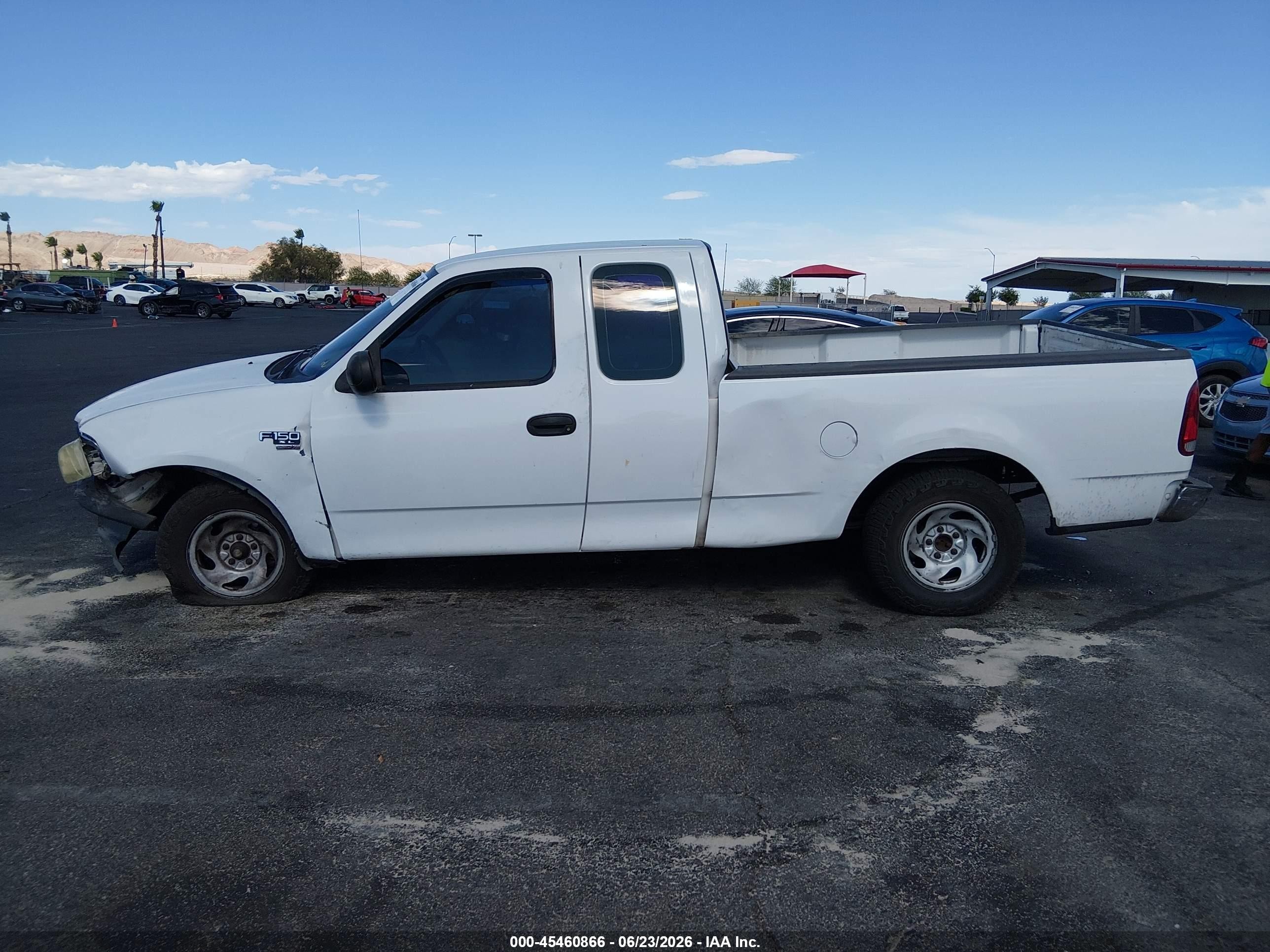 2003 Ford F-150 Lariat/xl/xlt White vin: 2FTRX17W93CB12313
