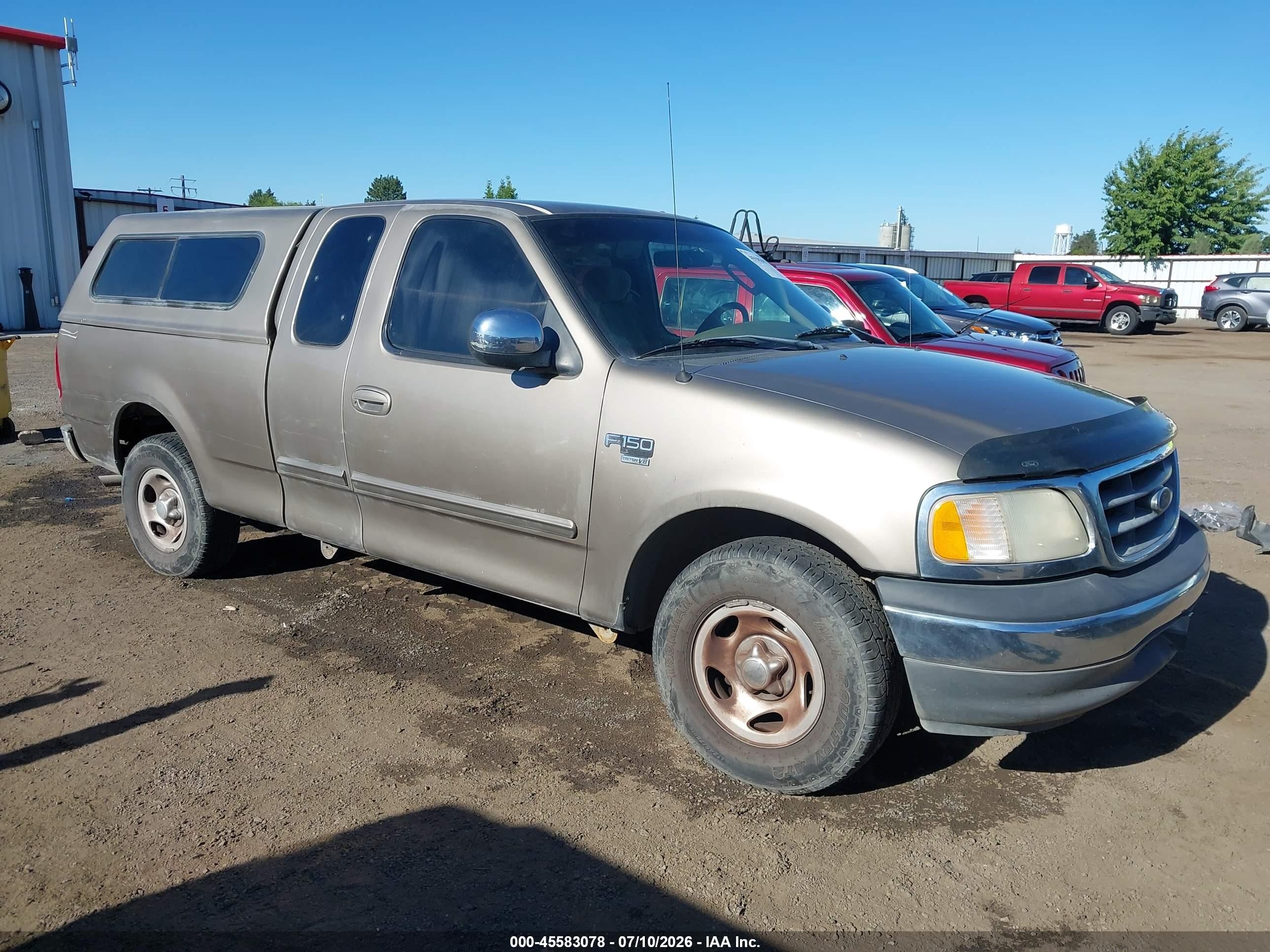 2002 Ford F-150 Lariat/xl/xlt Brown vin: 2FTRX17WX2CB00217