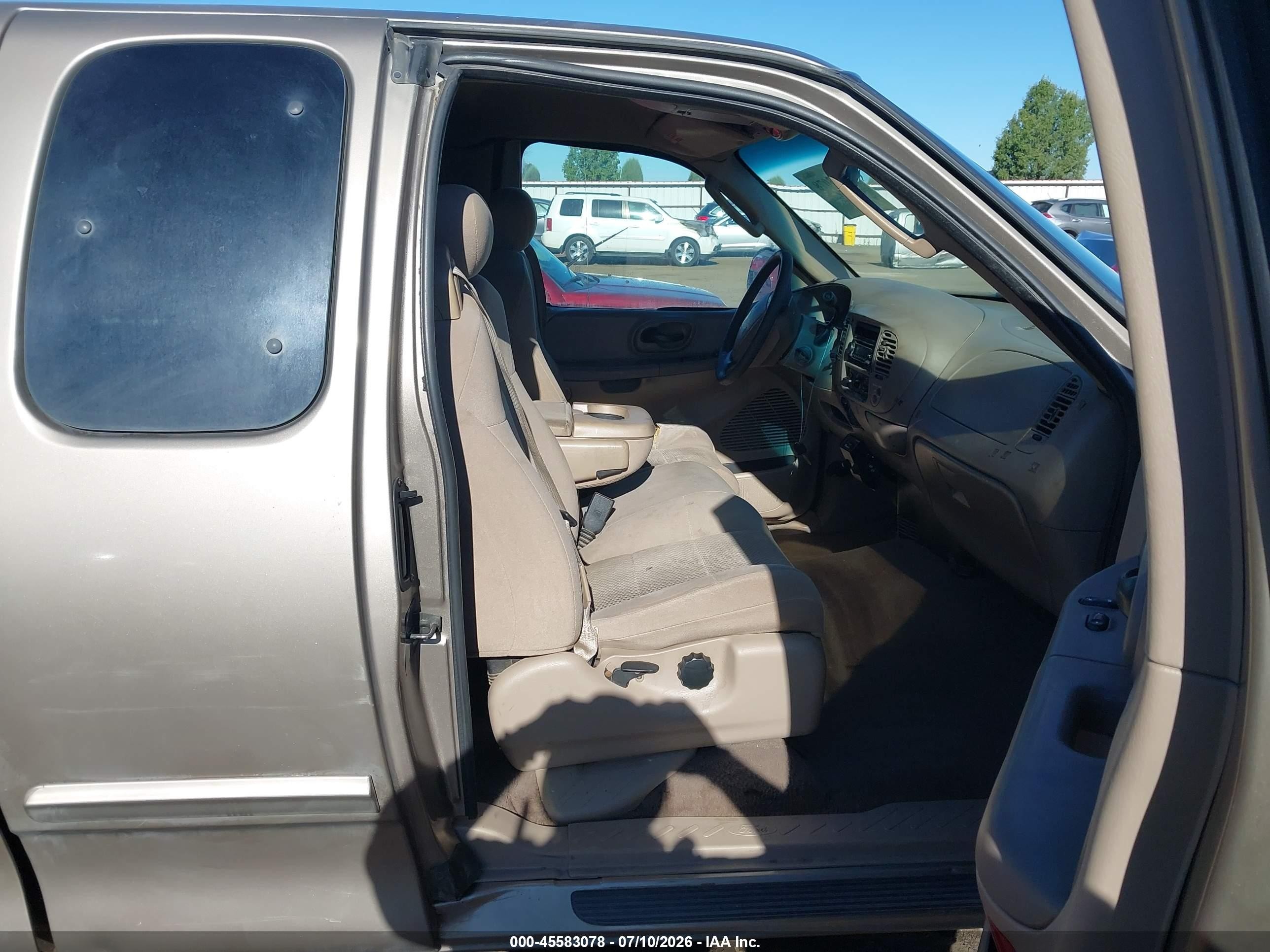 2002 Ford F-150 Lariat/xl/xlt Brown vin: 2FTRX17WX2CB00217