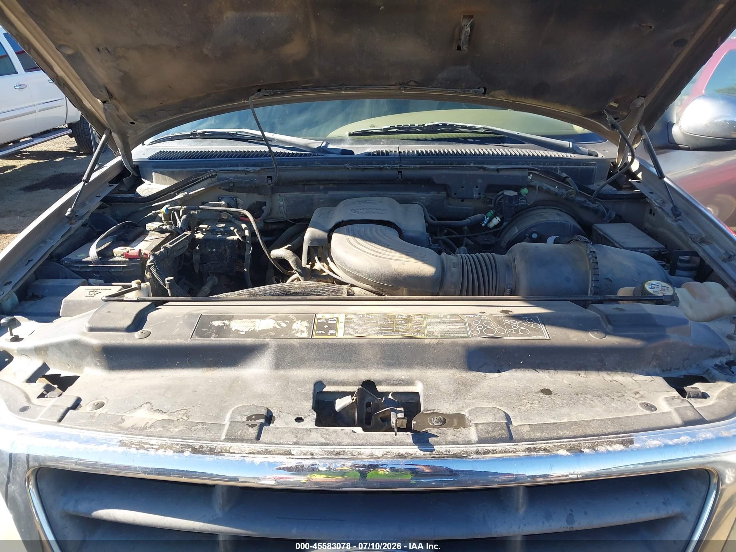 2002 Ford F-150 Lariat/xl/xlt Brown vin: 2FTRX17WX2CB00217