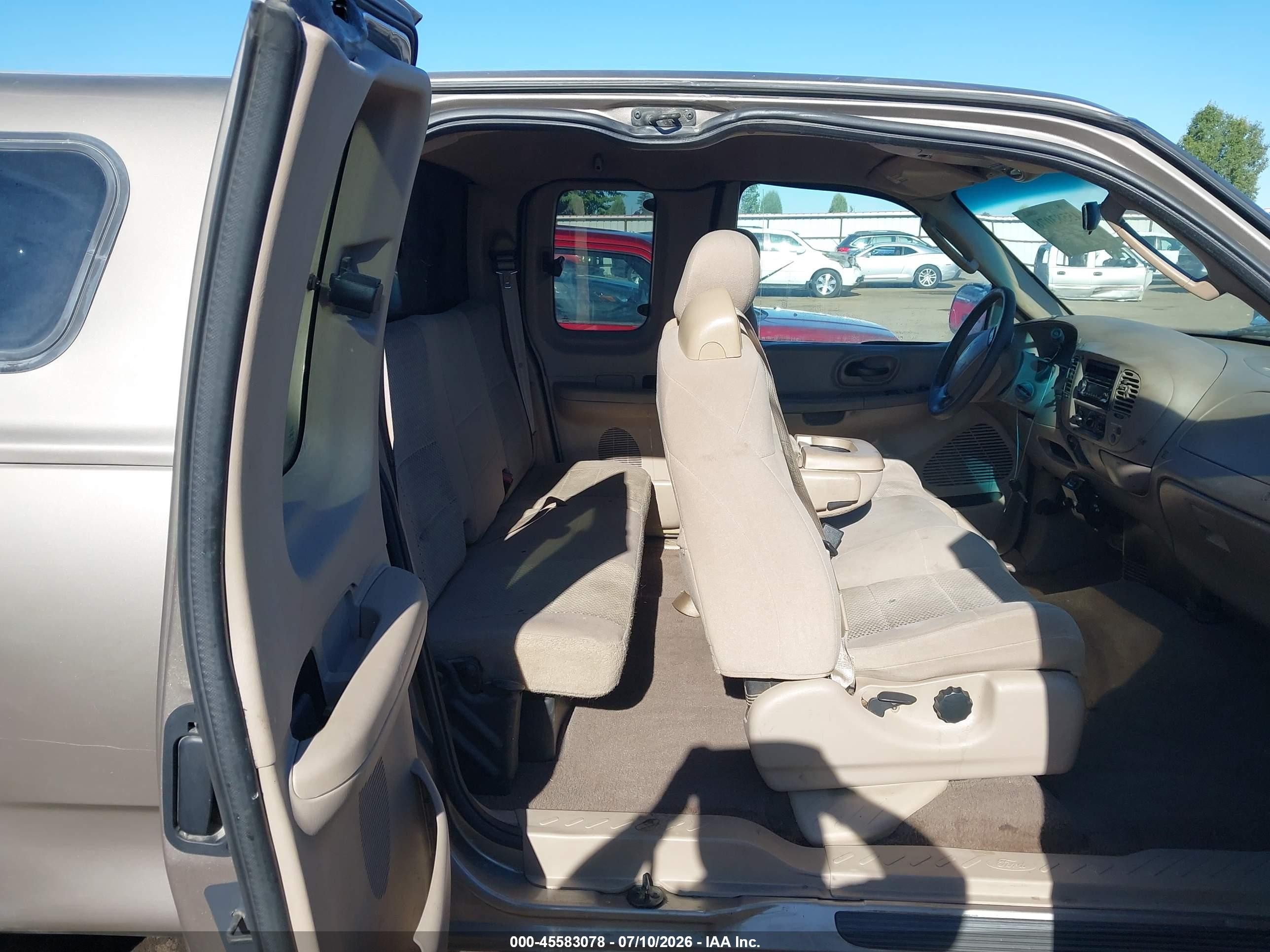 2002 Ford F-150 Lariat/xl/xlt Brown vin: 2FTRX17WX2CB00217
