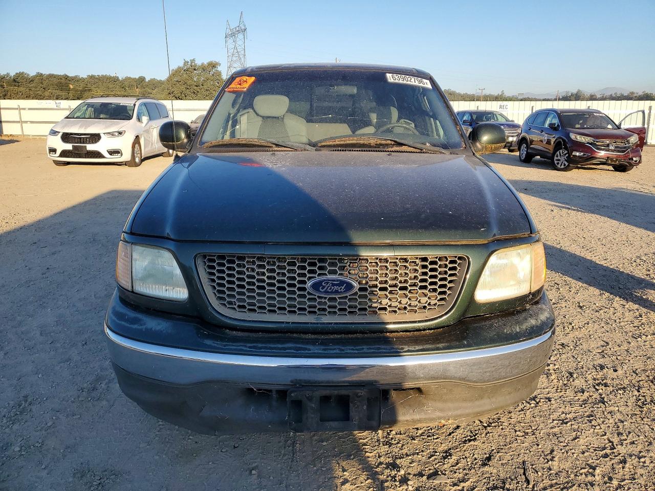 2003 Ford F150 Green vin: 2FTRX17WX3CA53899