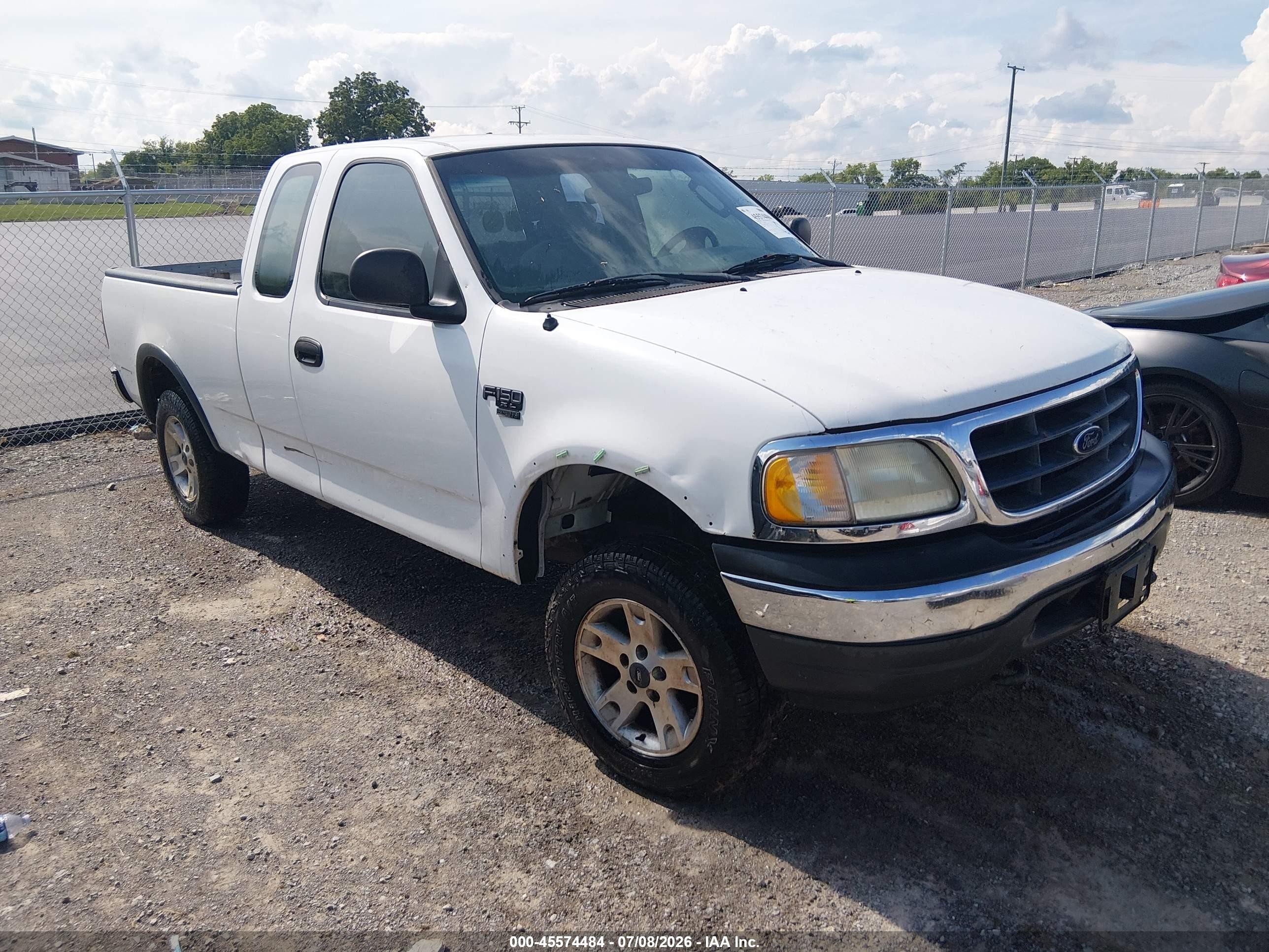 2002 Ford F-150 Lariat/xl/xlt White vin: 2FTRX18L22CA50160