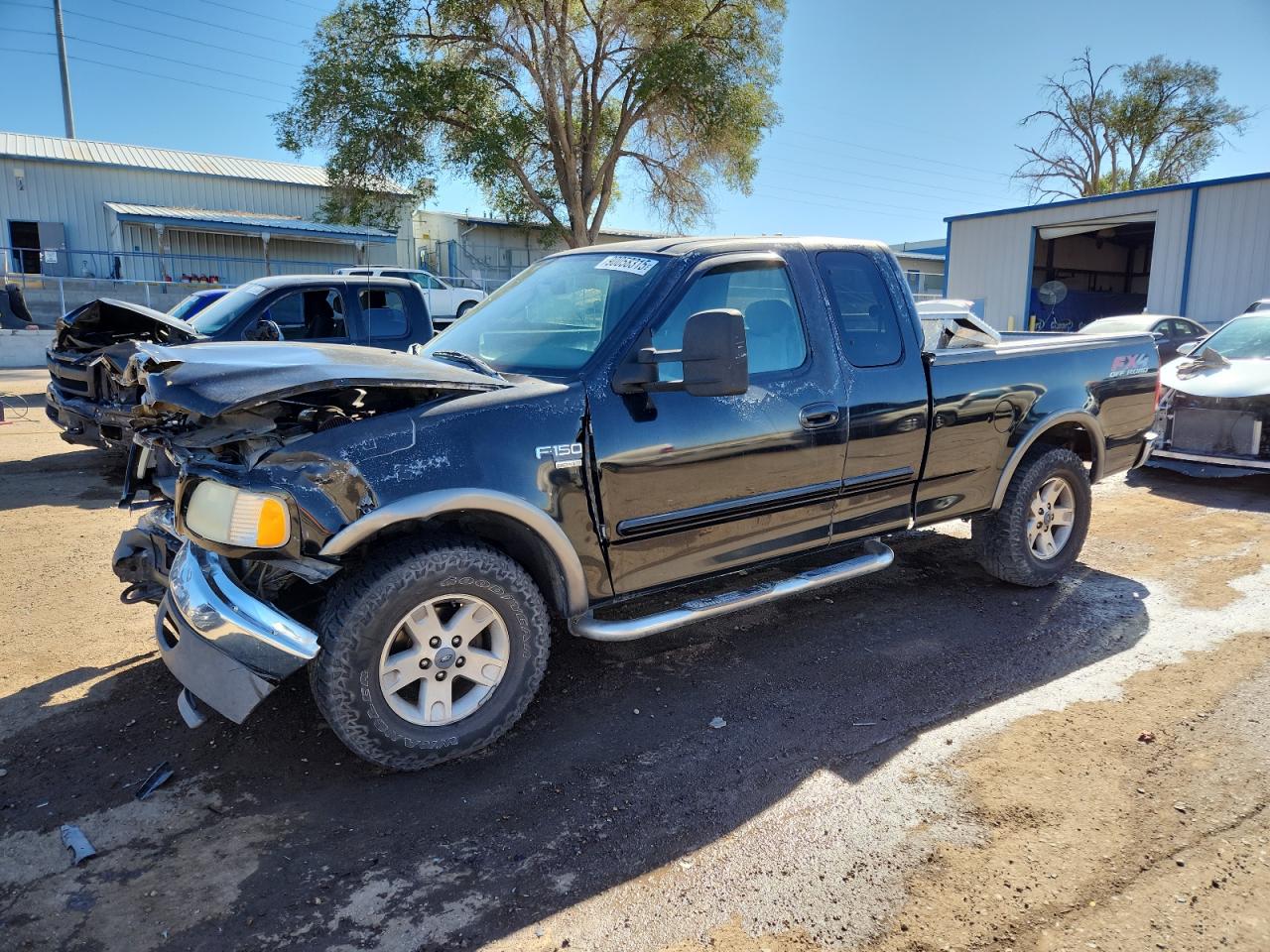 2003 Ford F150 Black vin: 2FTRX18L23CA94323