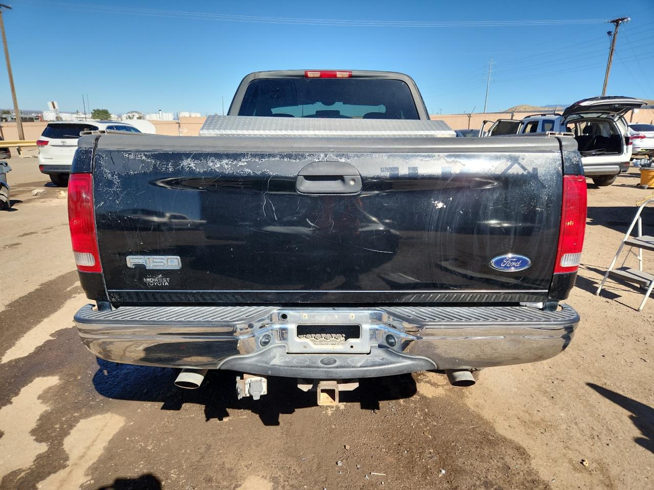 2003 Ford F150 Black vin: 2FTRX18L23CA94323