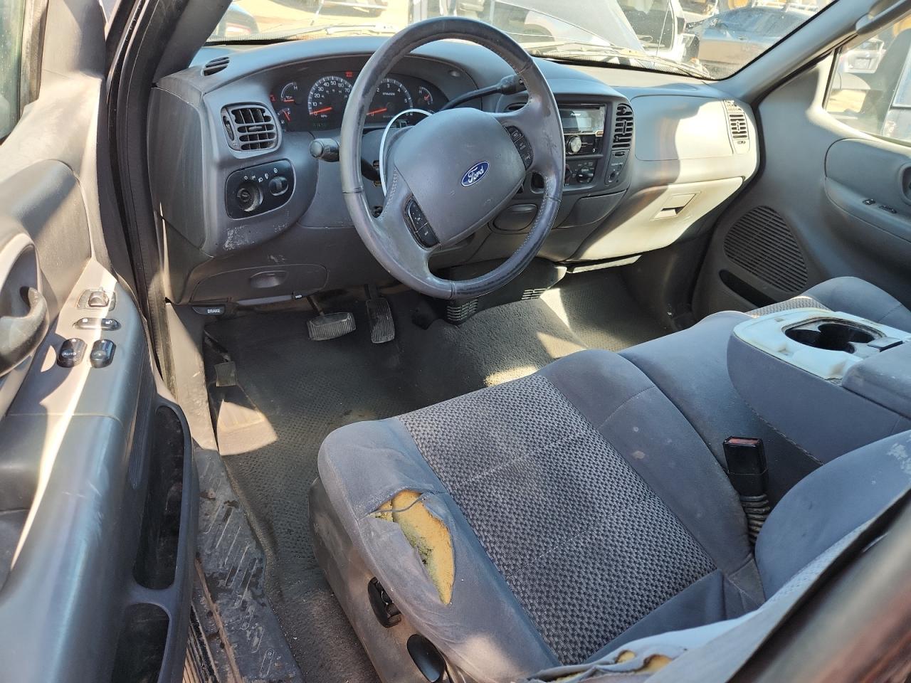 2003 Ford F150 Black vin: 2FTRX18L23CA94323