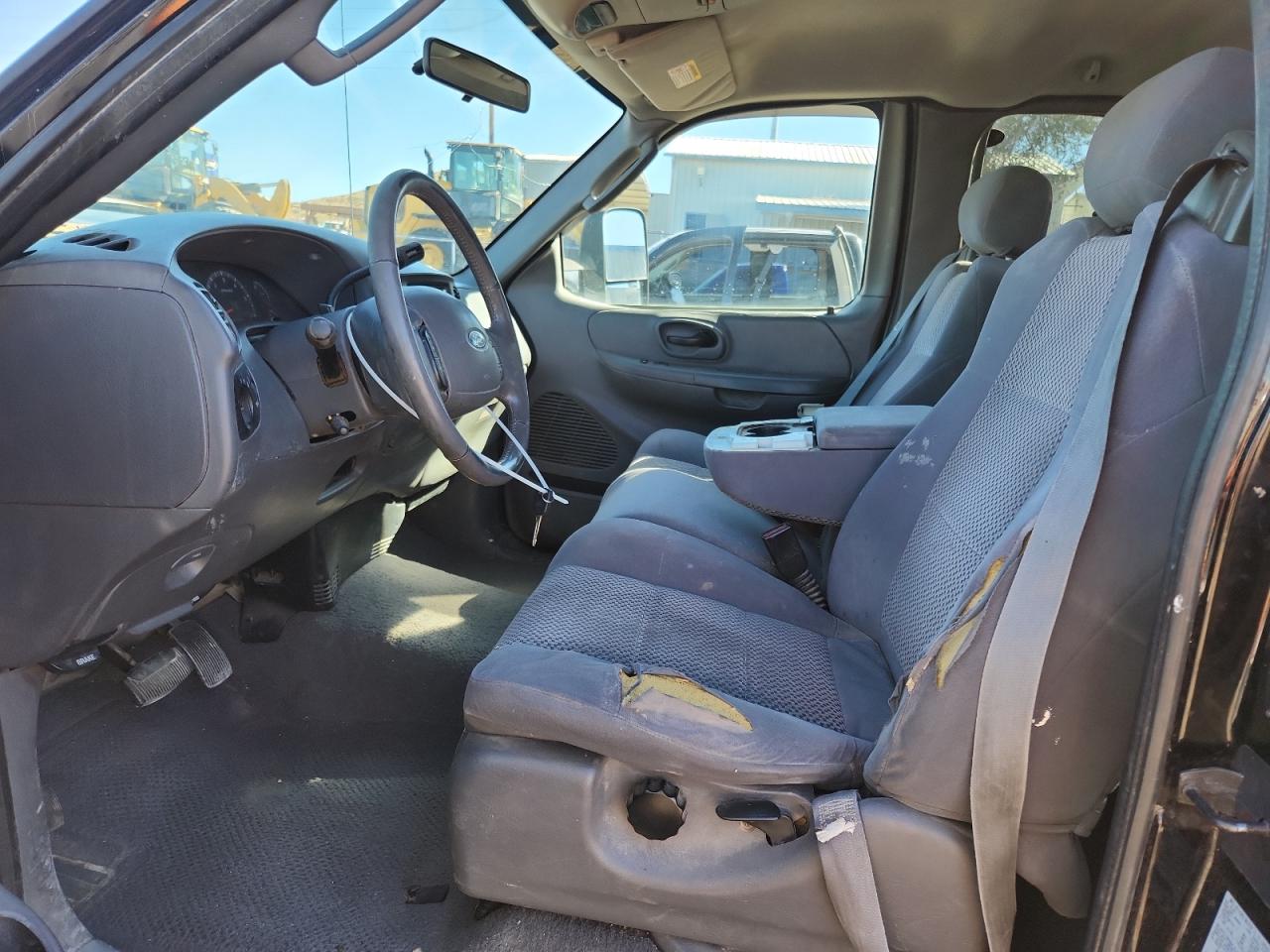 2003 Ford F150 Black vin: 2FTRX18L23CA94323