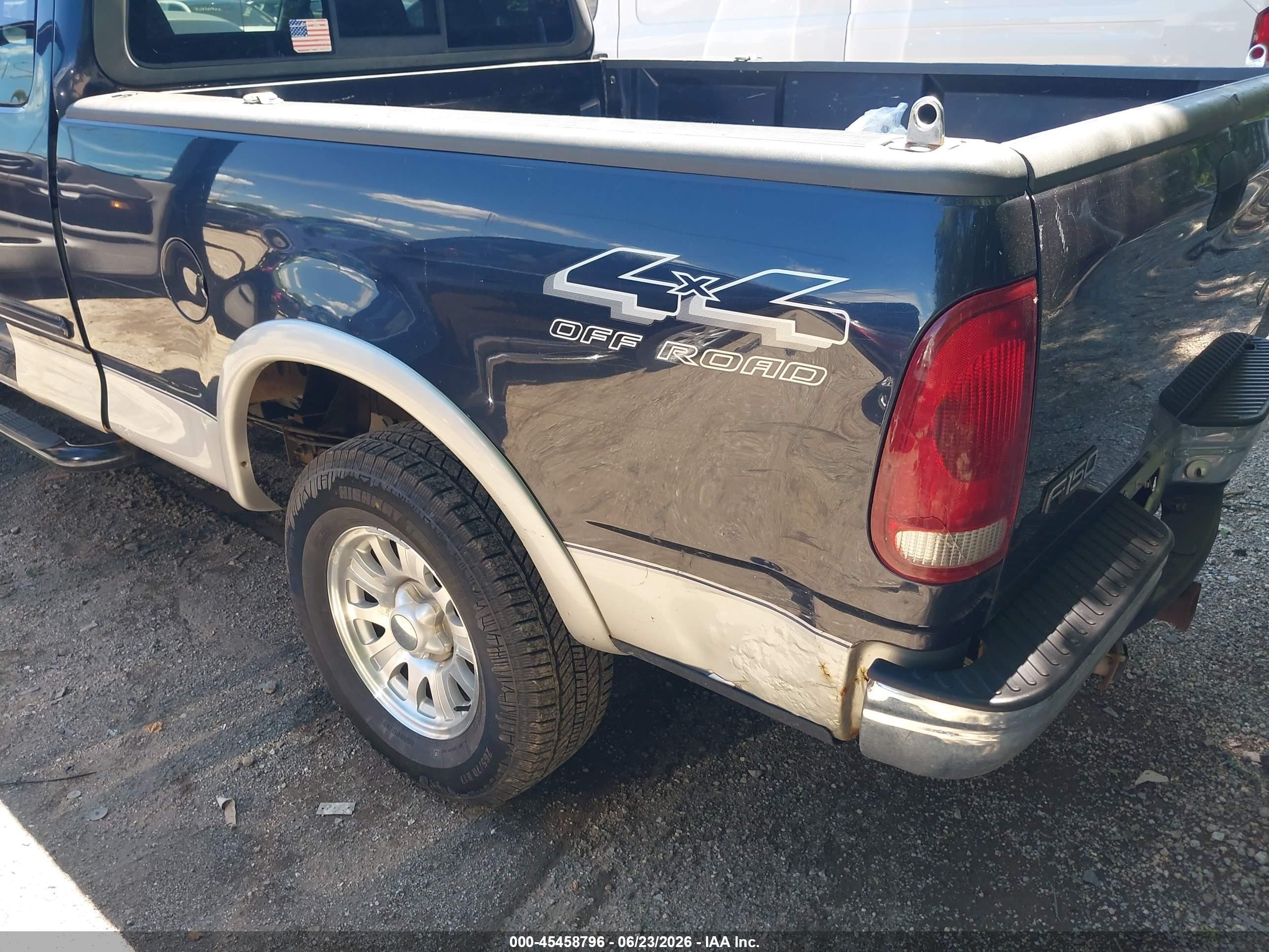 2000 Ford F-150 Lariat/work Series/xl/xlt Blue vin: 2FTRX18L2YCA43928