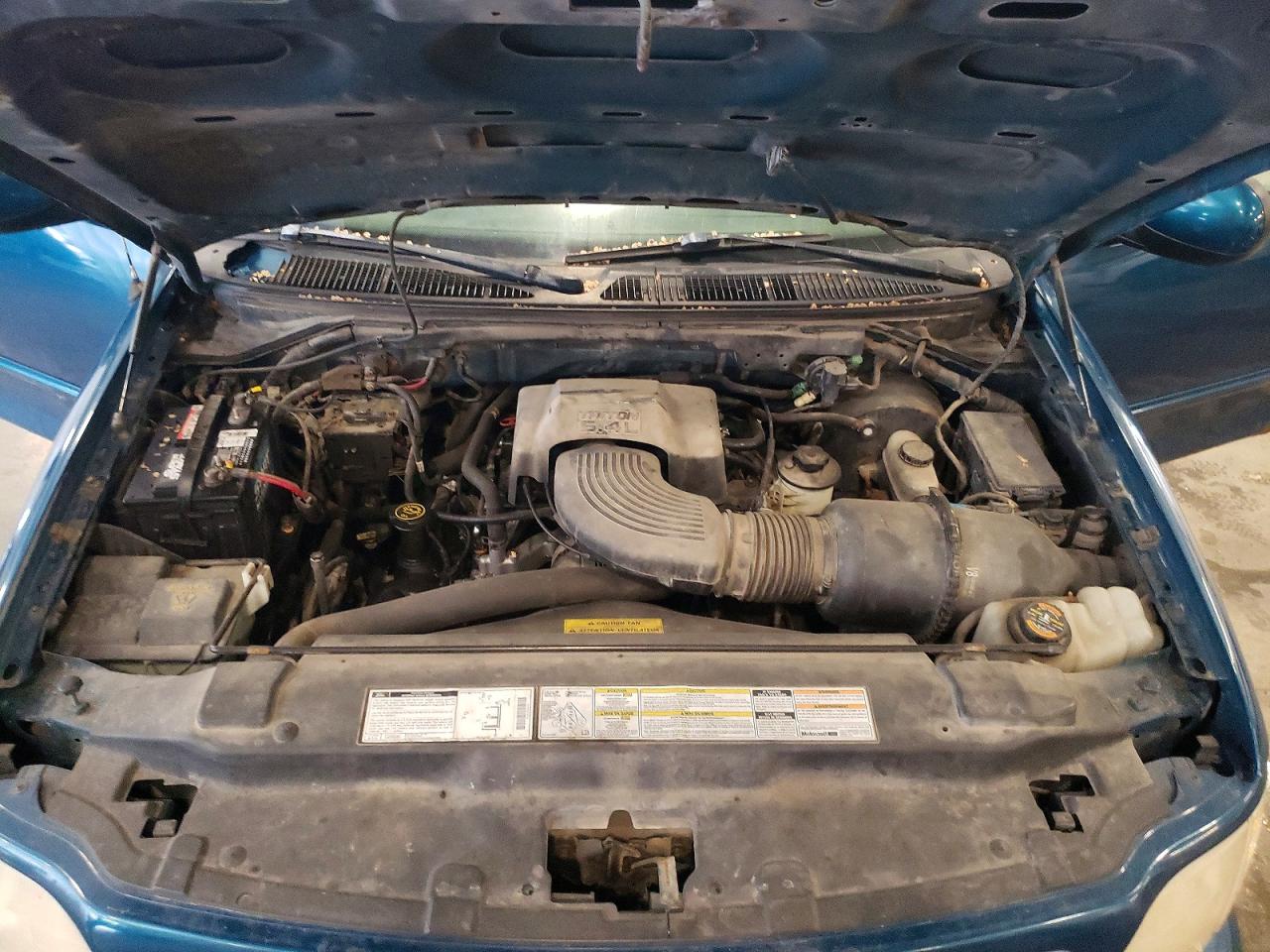 2000 Ford F150 Teal vin: 2FTRX18L2YCA67890