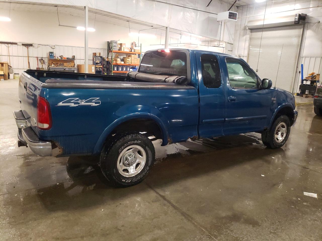 2000 Ford F150 Teal vin: 2FTRX18L2YCA67890