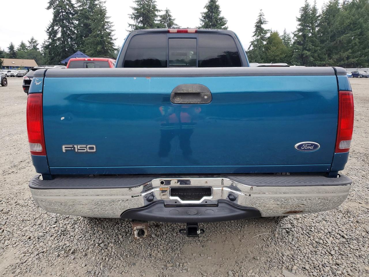 2000 Ford F150 Turquoise vin: 2FTRX18L4YCB12022