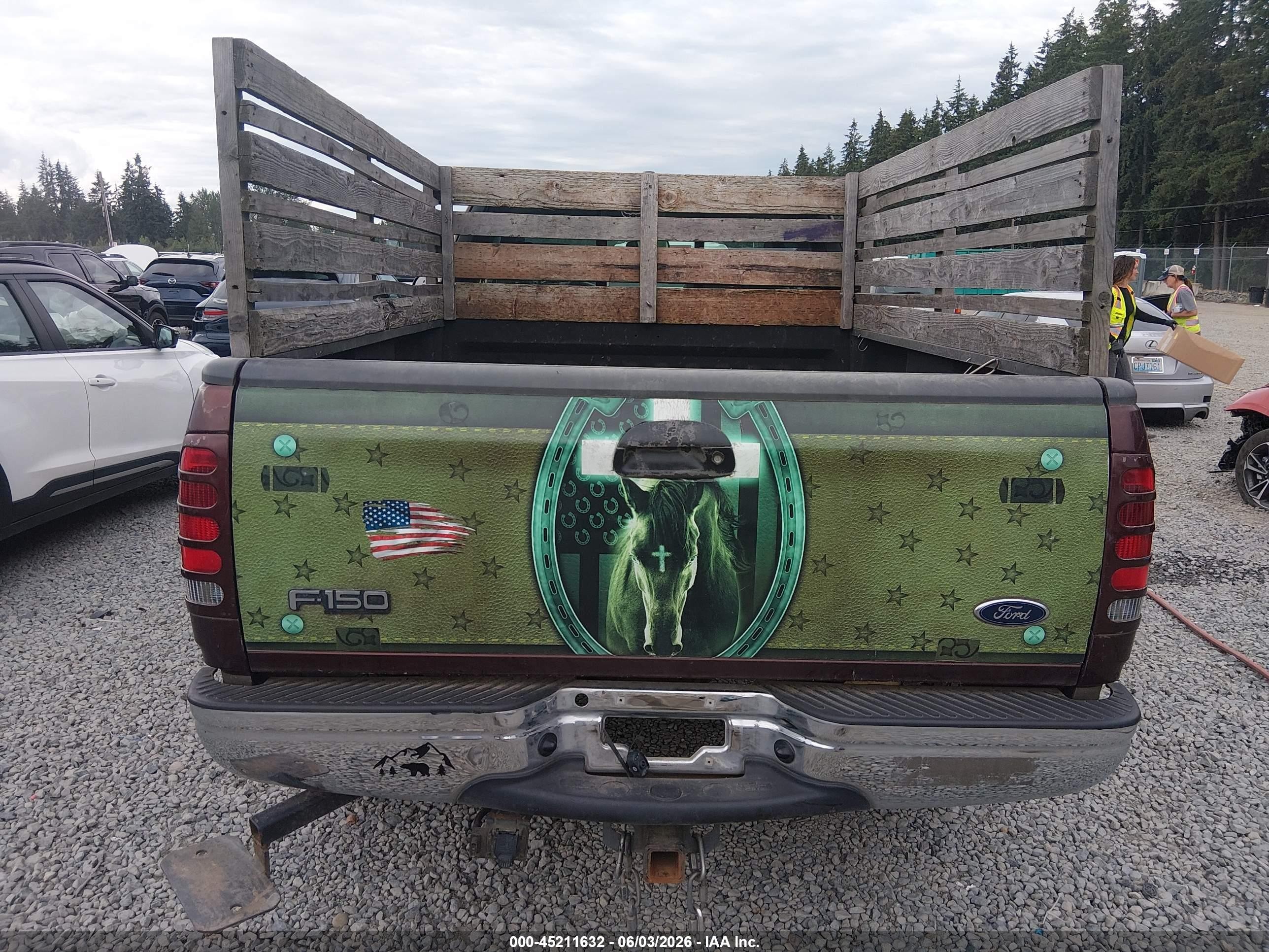 2001 Ford F-150 Lariat/xl/xlt Темно-бордовый vin: 2FTRX18L51CA28734
