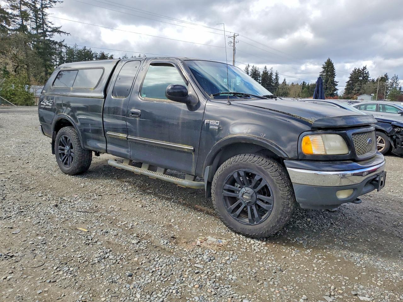 2000 Ford F150 Black vin: 2FTRX18L5YCA68225