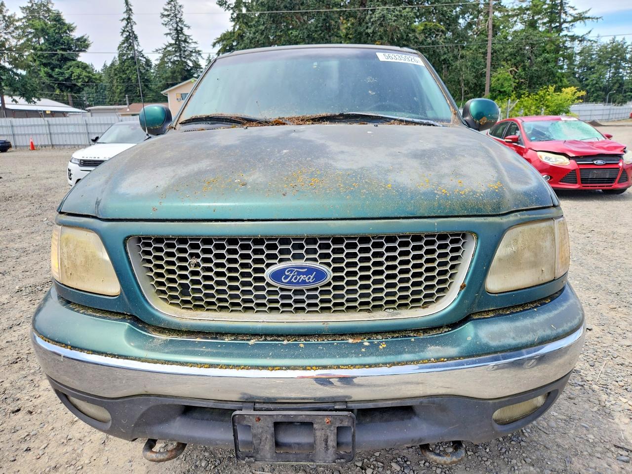 1999 Ford F150 Green vin: 2FTRX18L6XCA55529