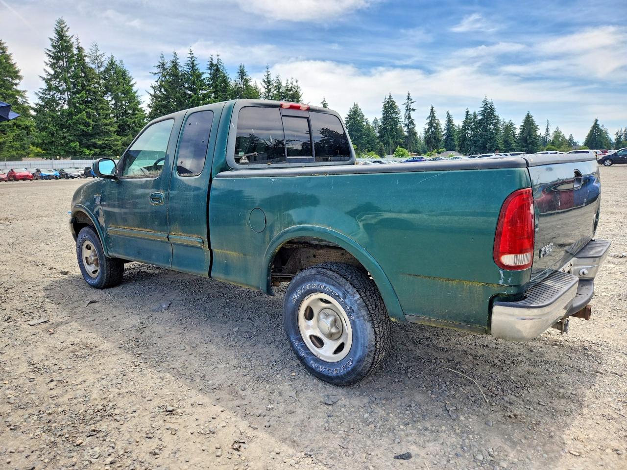 1999 Ford F150 Green vin: 2FTRX18L6XCA55529