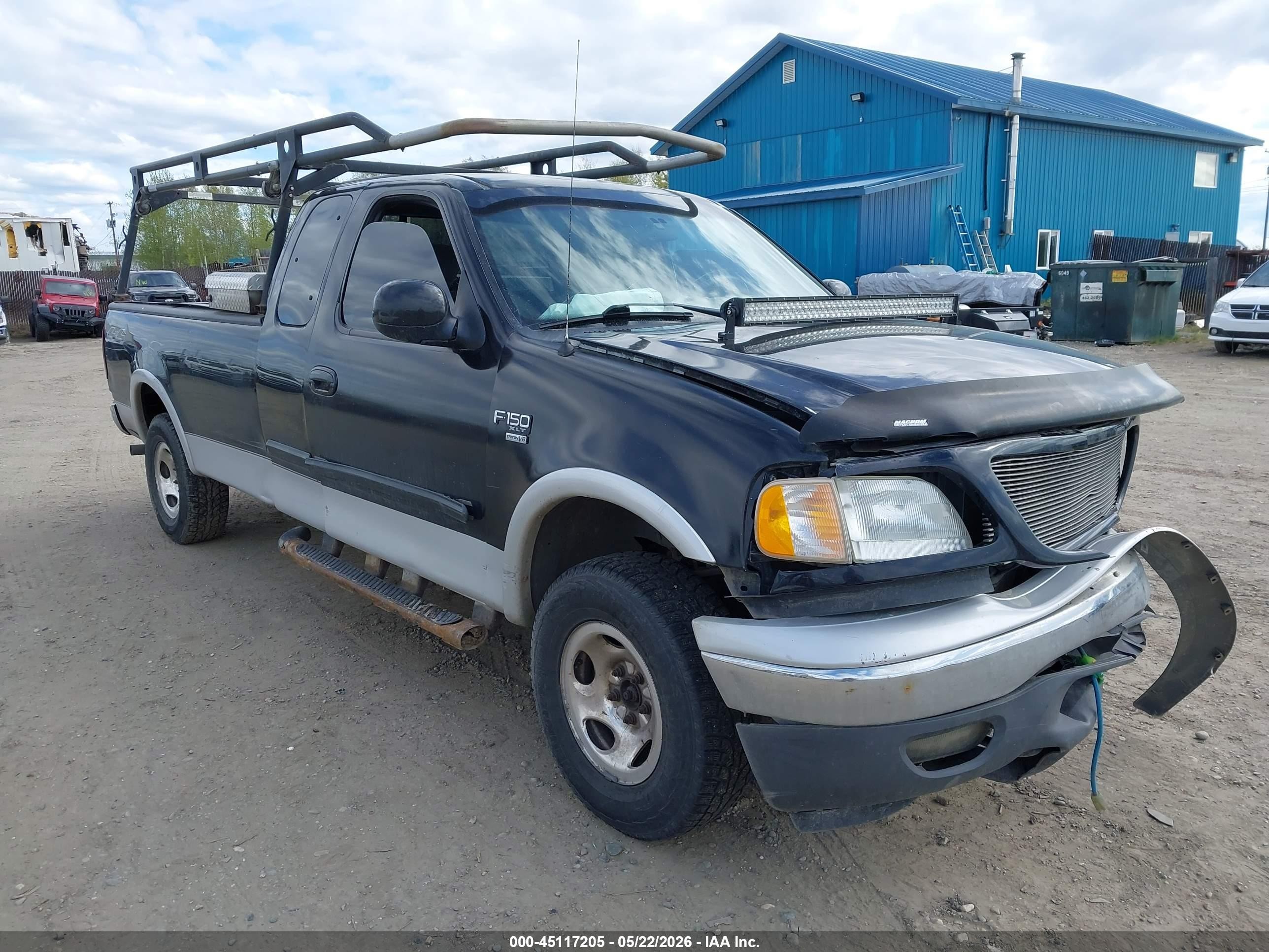 2003 Ford F-150 Lariat/xl/xlt Black vin: 2FTRX18L73CA38880