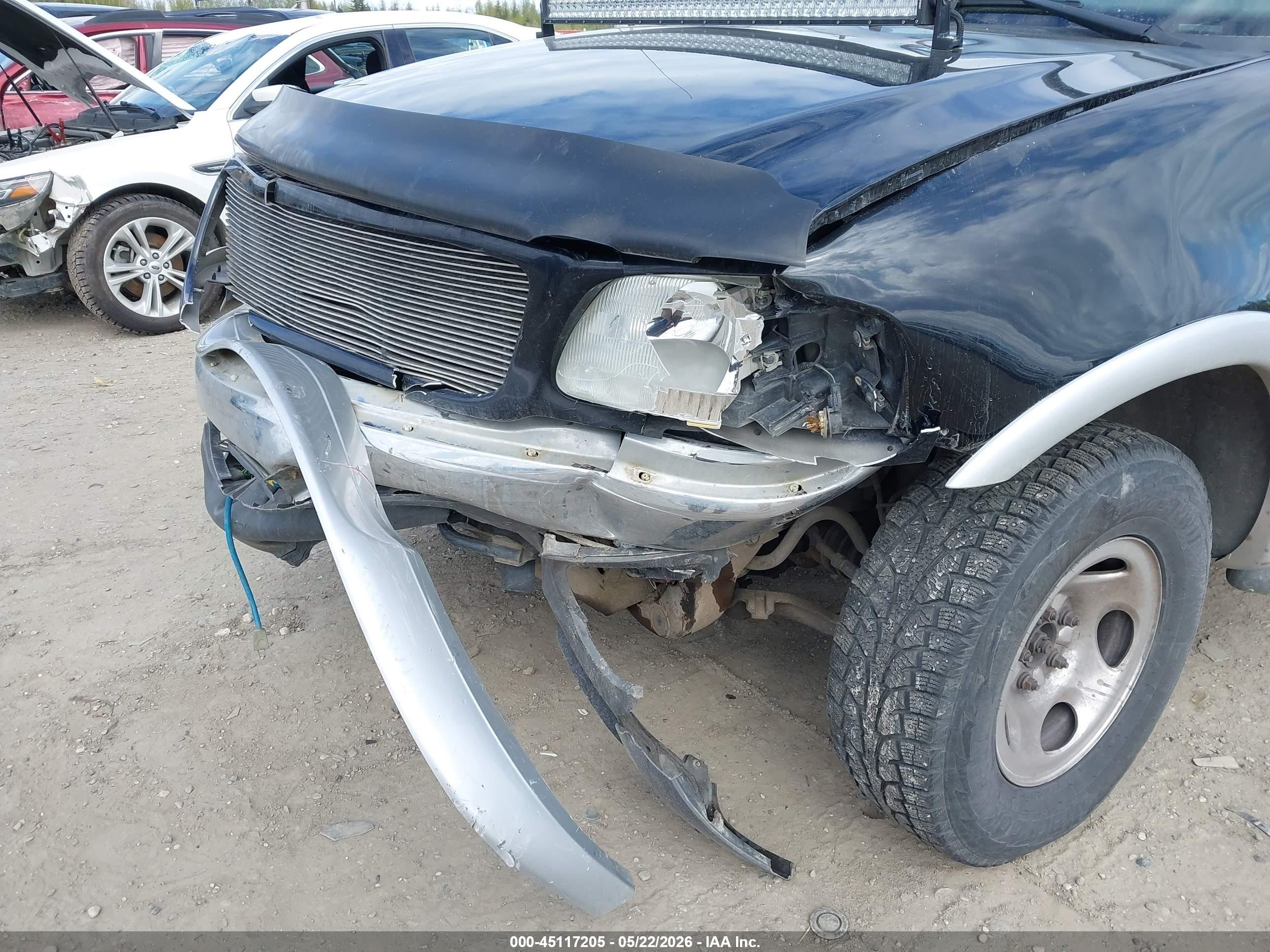 2003 Ford F-150 Lariat/xl/xlt Black vin: 2FTRX18L73CA38880