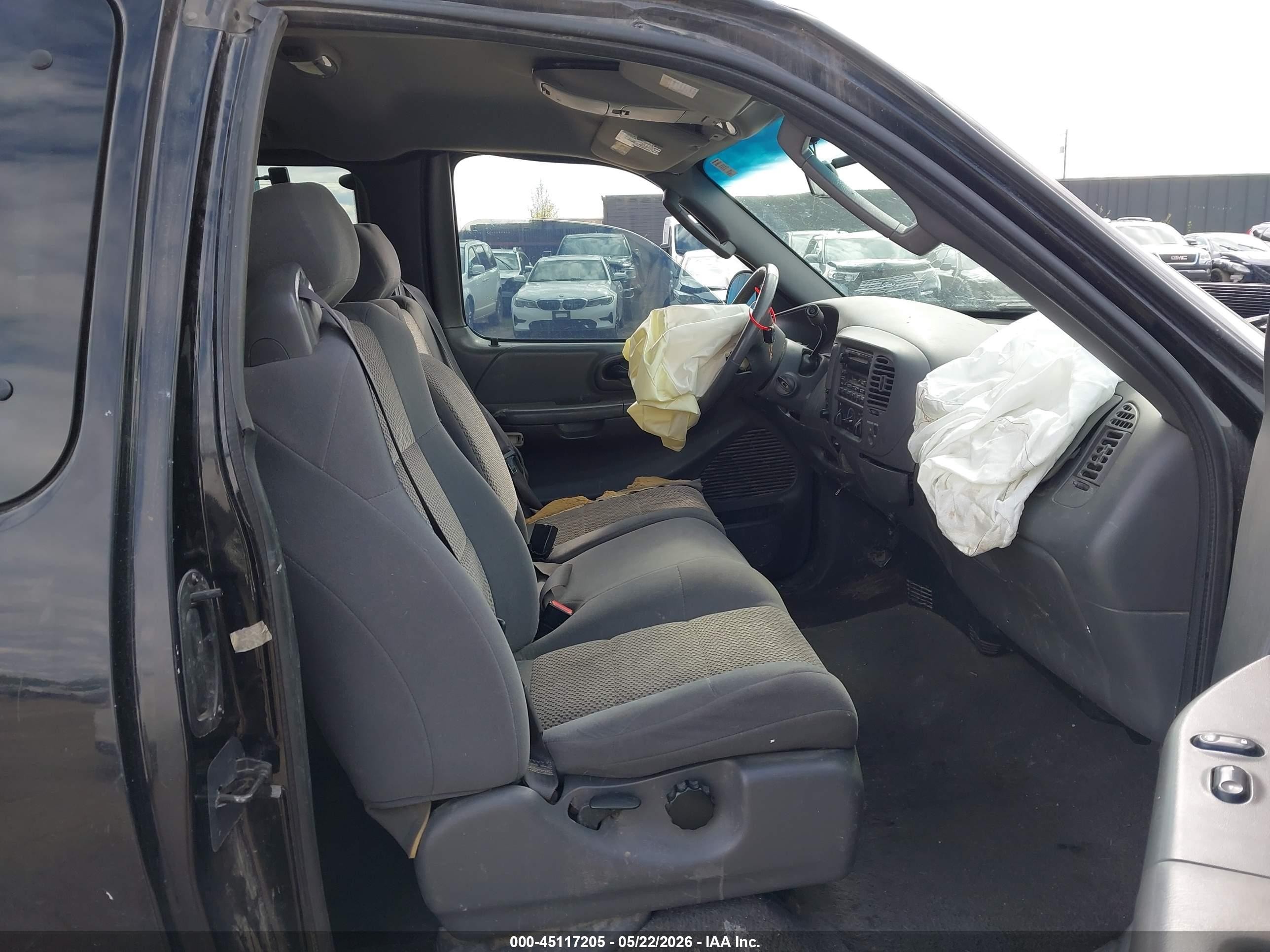 2003 Ford F-150 Lariat/xl/xlt Black vin: 2FTRX18L73CA38880