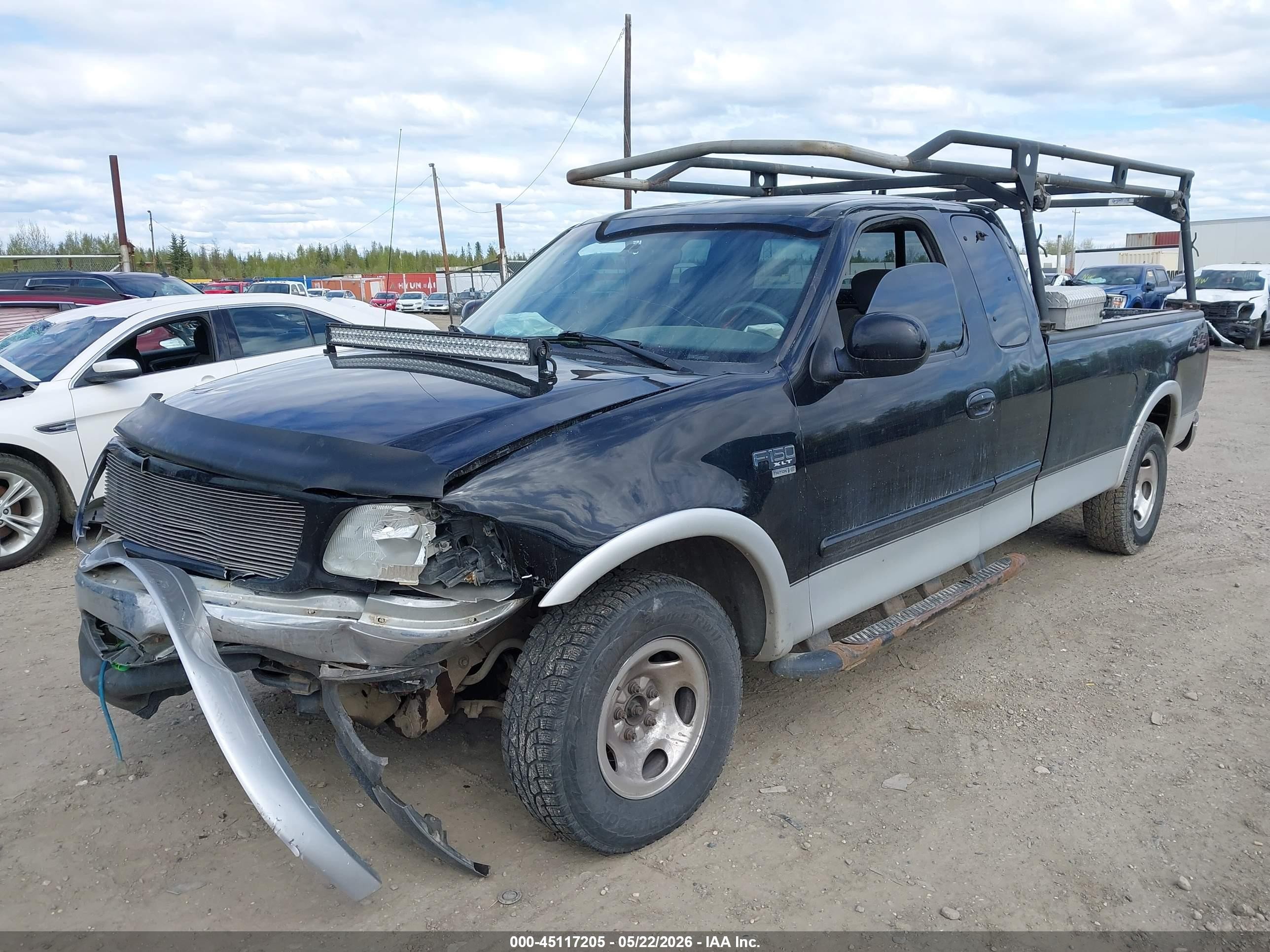 2003 Ford F-150 Lariat/xl/xlt Black vin: 2FTRX18L73CA38880