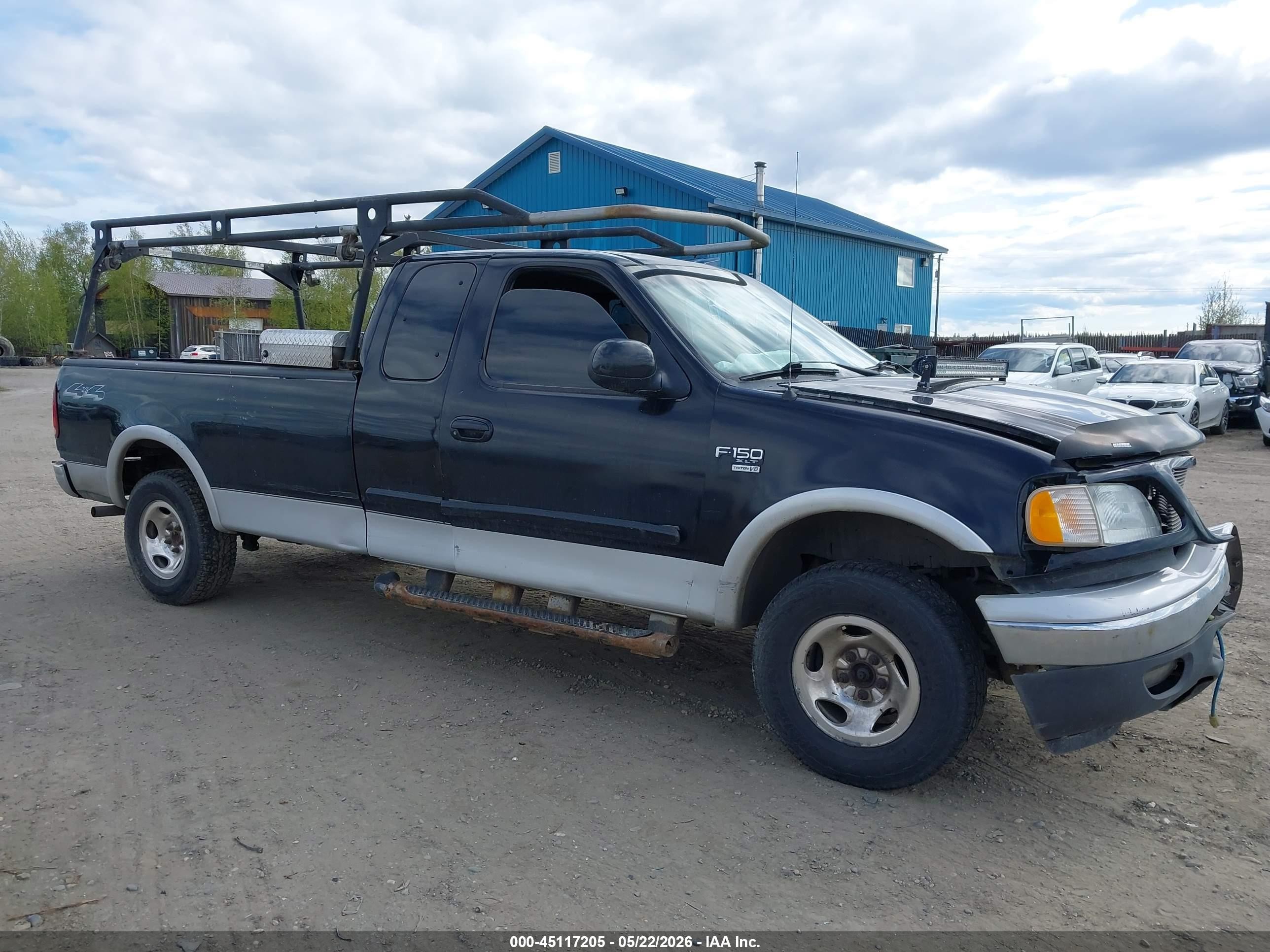 2003 Ford F-150 Lariat/xl/xlt Black vin: 2FTRX18L73CA38880