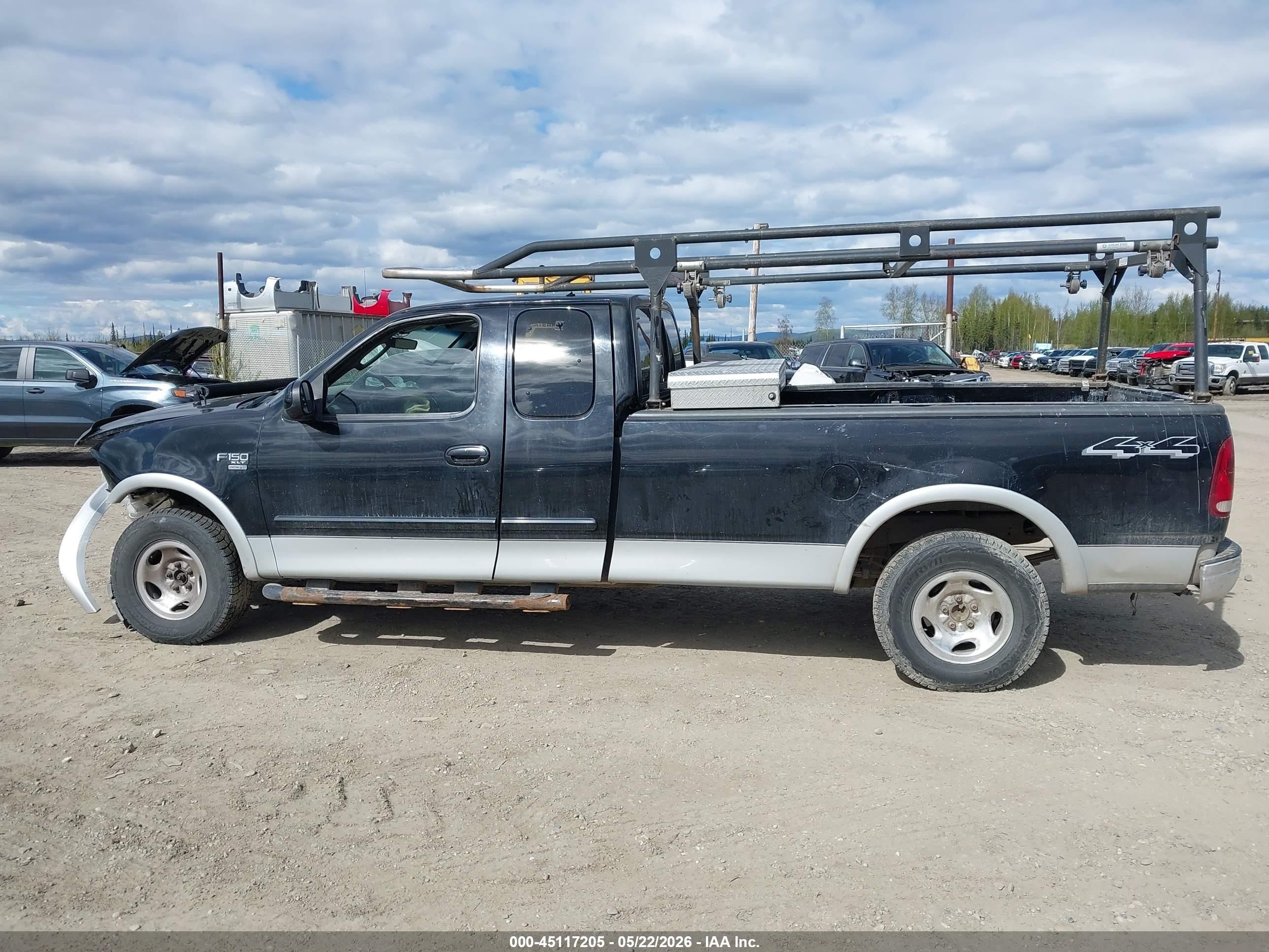 2003 Ford F-150 Lariat/xl/xlt Black vin: 2FTRX18L73CA38880
