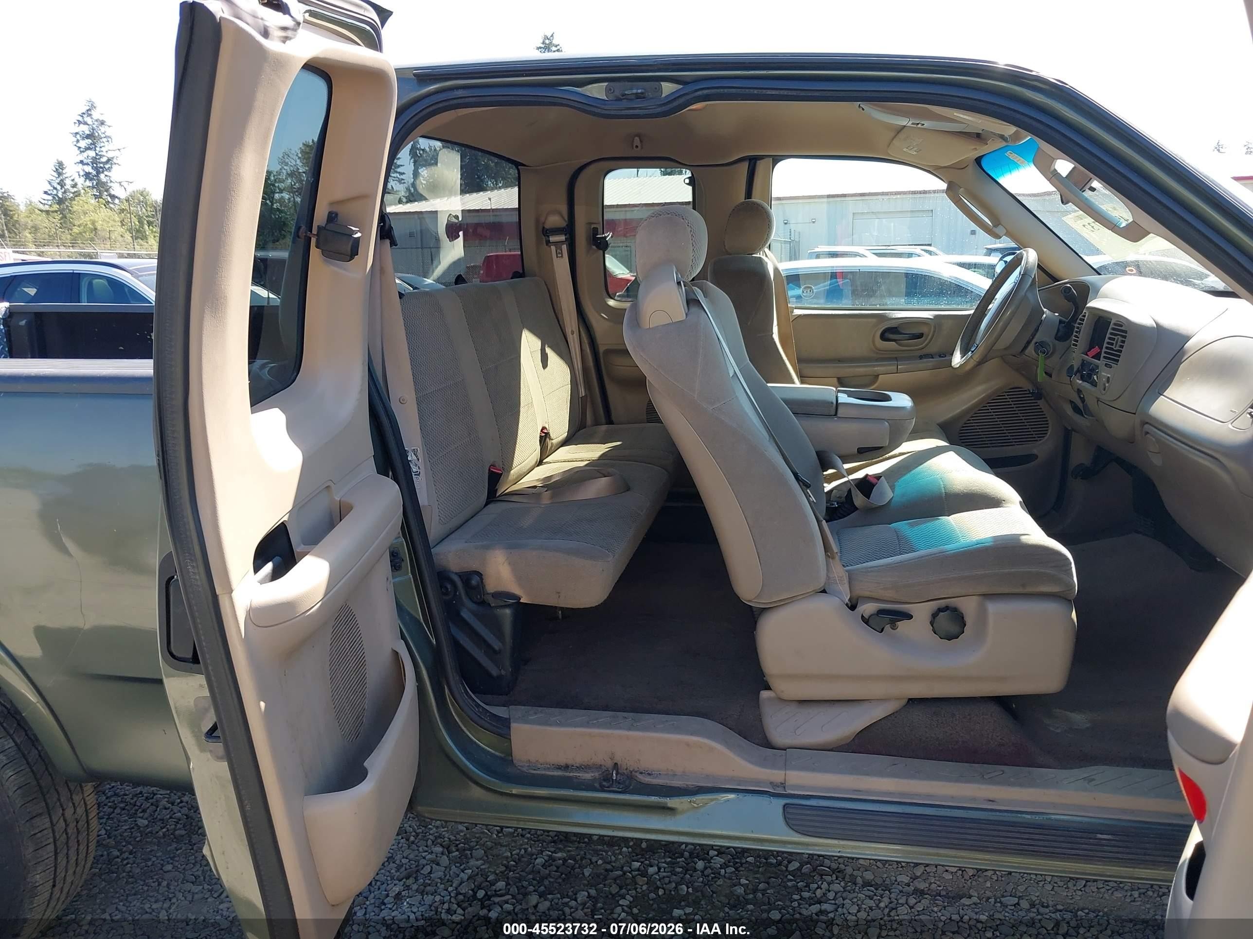 2002 Ford F-150 Lariat/xl/xlt Green vin: 2FTRX18L82CA50342