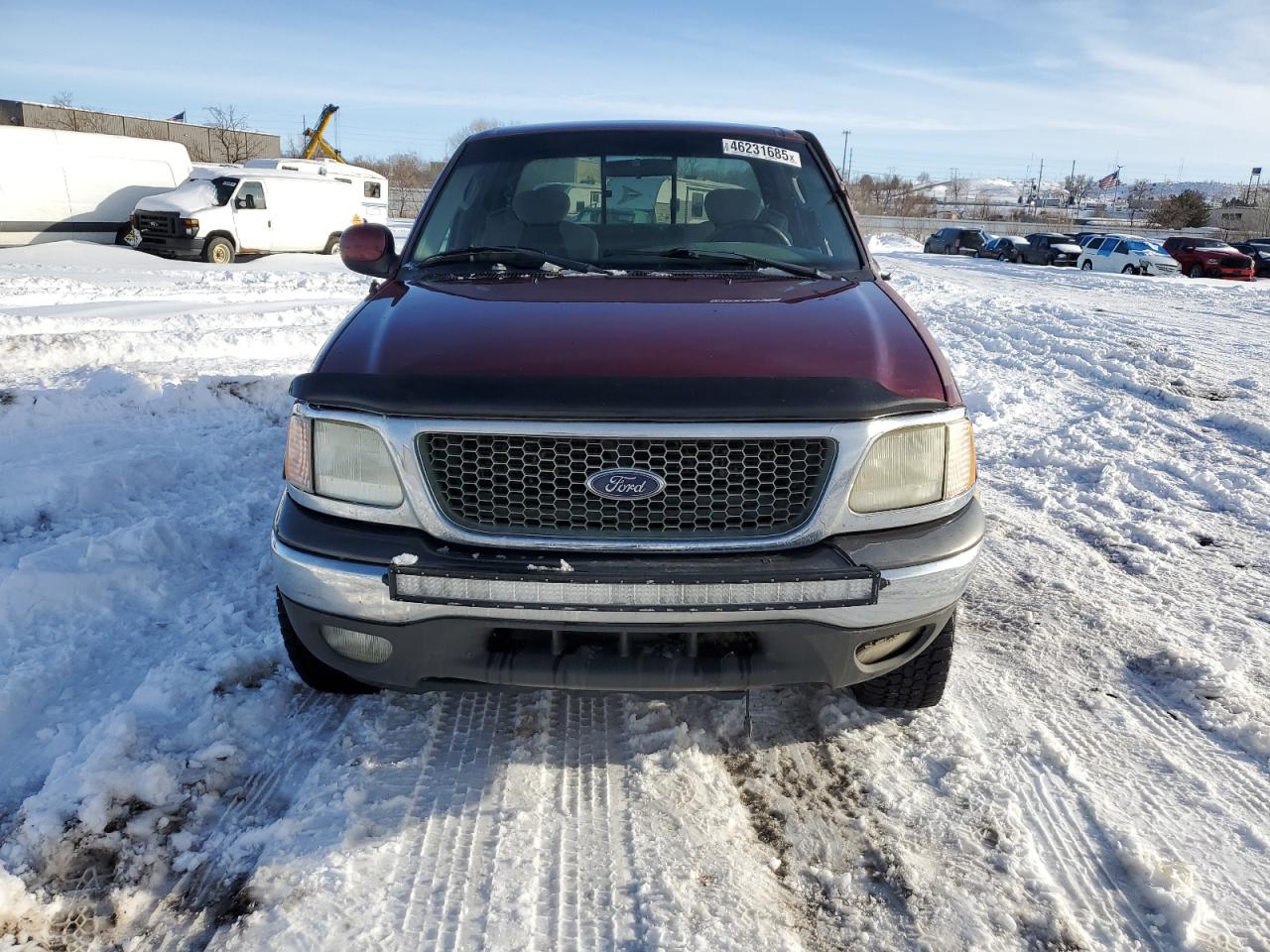 2003 Ford F150 Бордовый vin: 2FTRX18L83CA37303