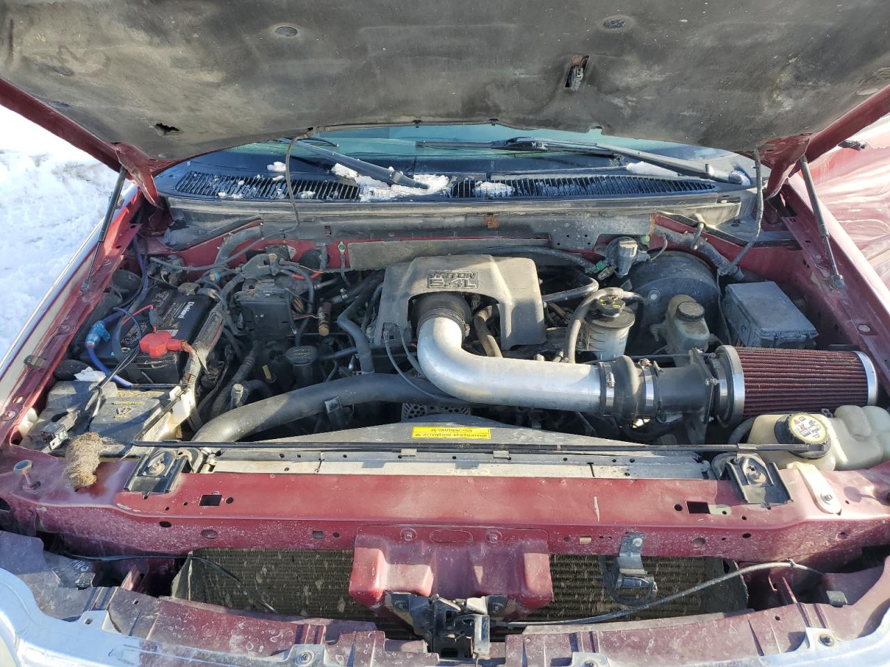 2003 Ford F150 Бордовый vin: 2FTRX18L83CA37303
