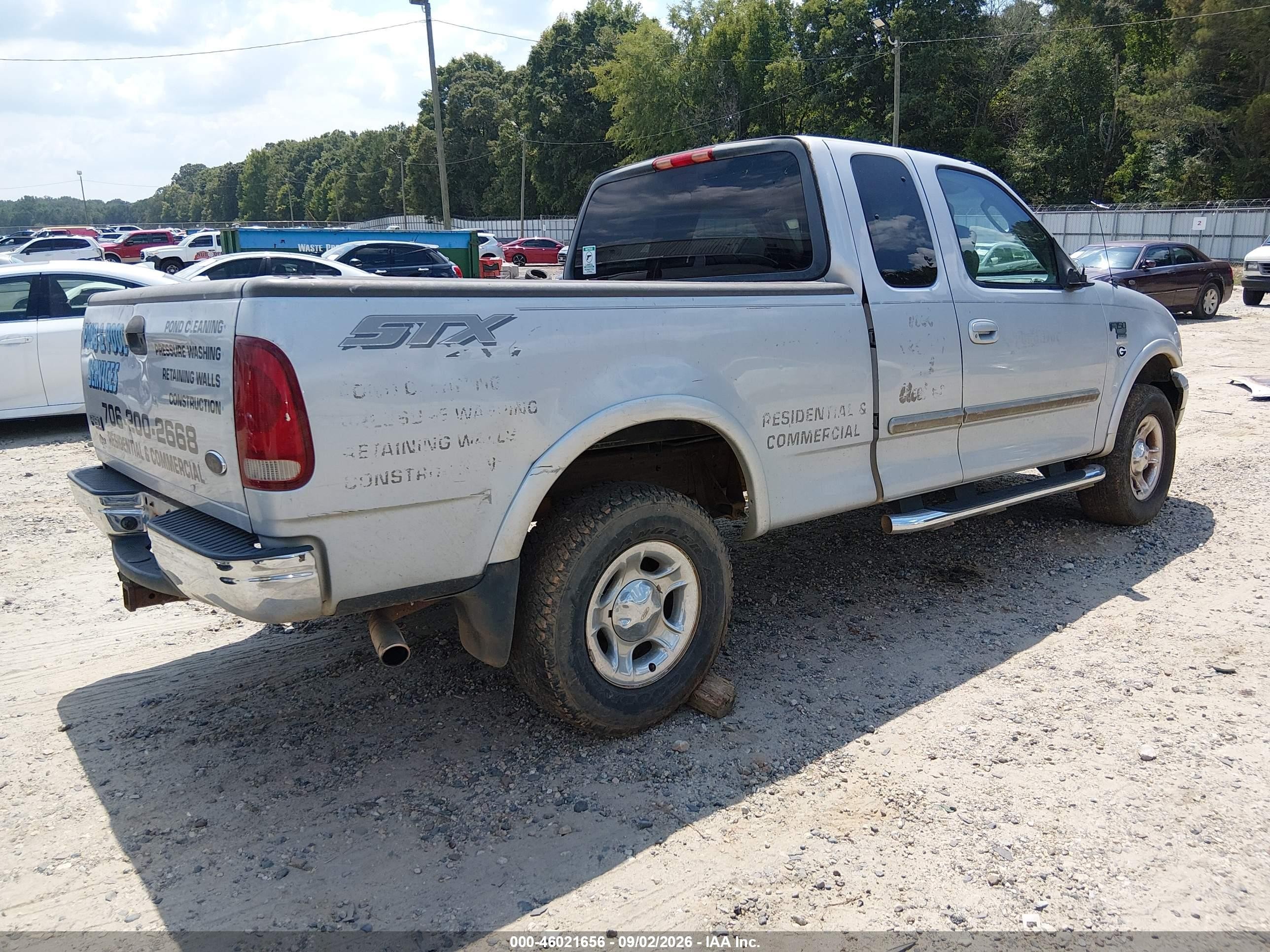 2003 Ford F-150 Lariat/xl/xlt Silver vin: 2FTRX18L83CA65716