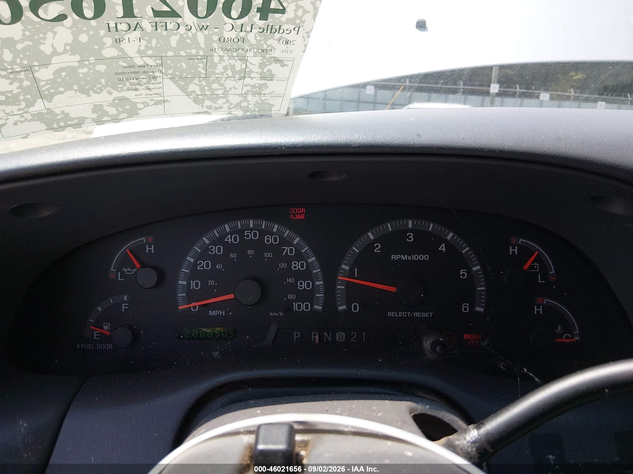 2003 Ford F-150 Lariat/xl/xlt Silver vin: 2FTRX18L83CA65716