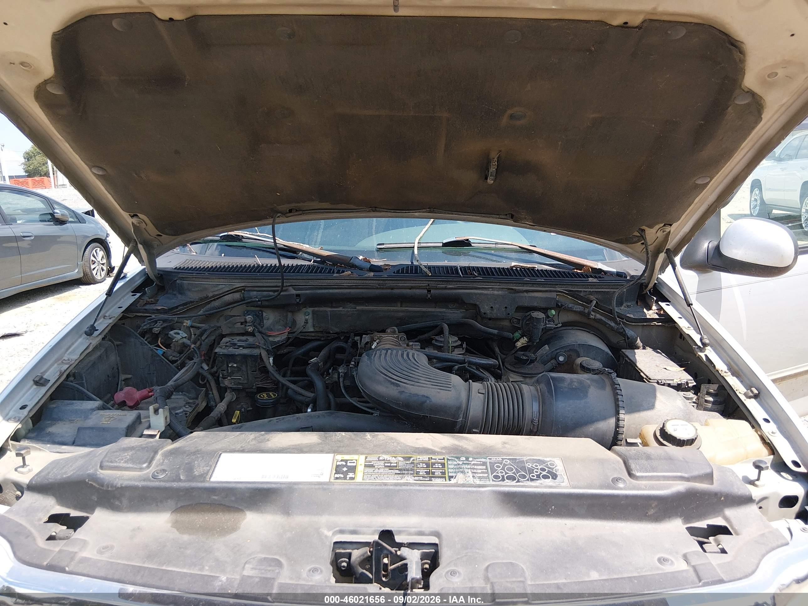 2003 Ford F-150 Lariat/xl/xlt Silver vin: 2FTRX18L83CA65716